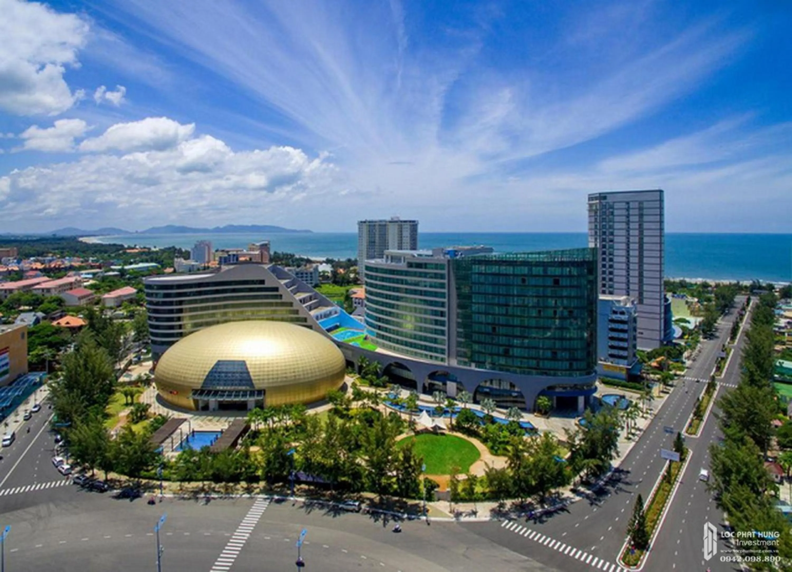Property building in The Sóng Apartment Vũng Tàu - Sophia's House