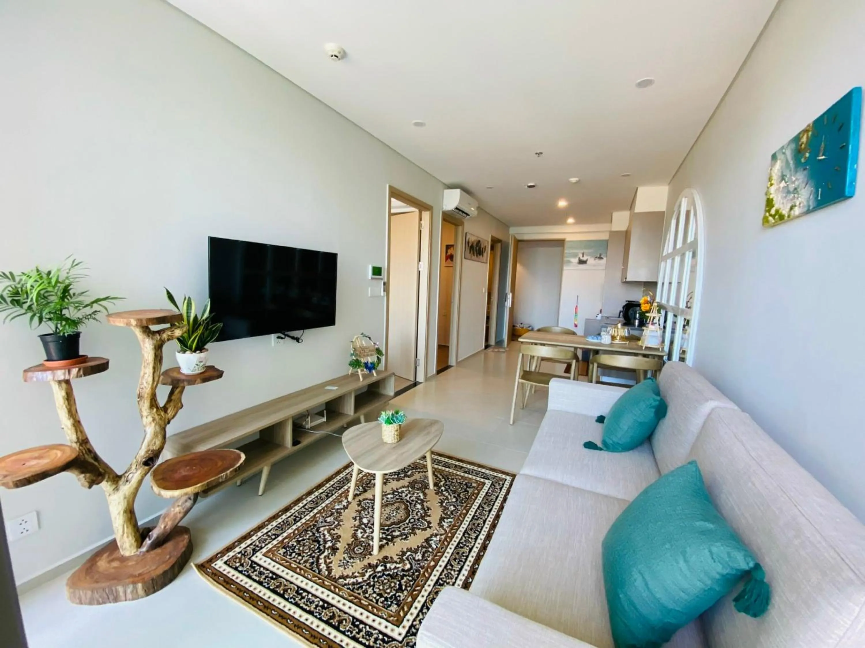 TV and multimedia in The Sóng Apartment Vũng Tàu - Sophia's House