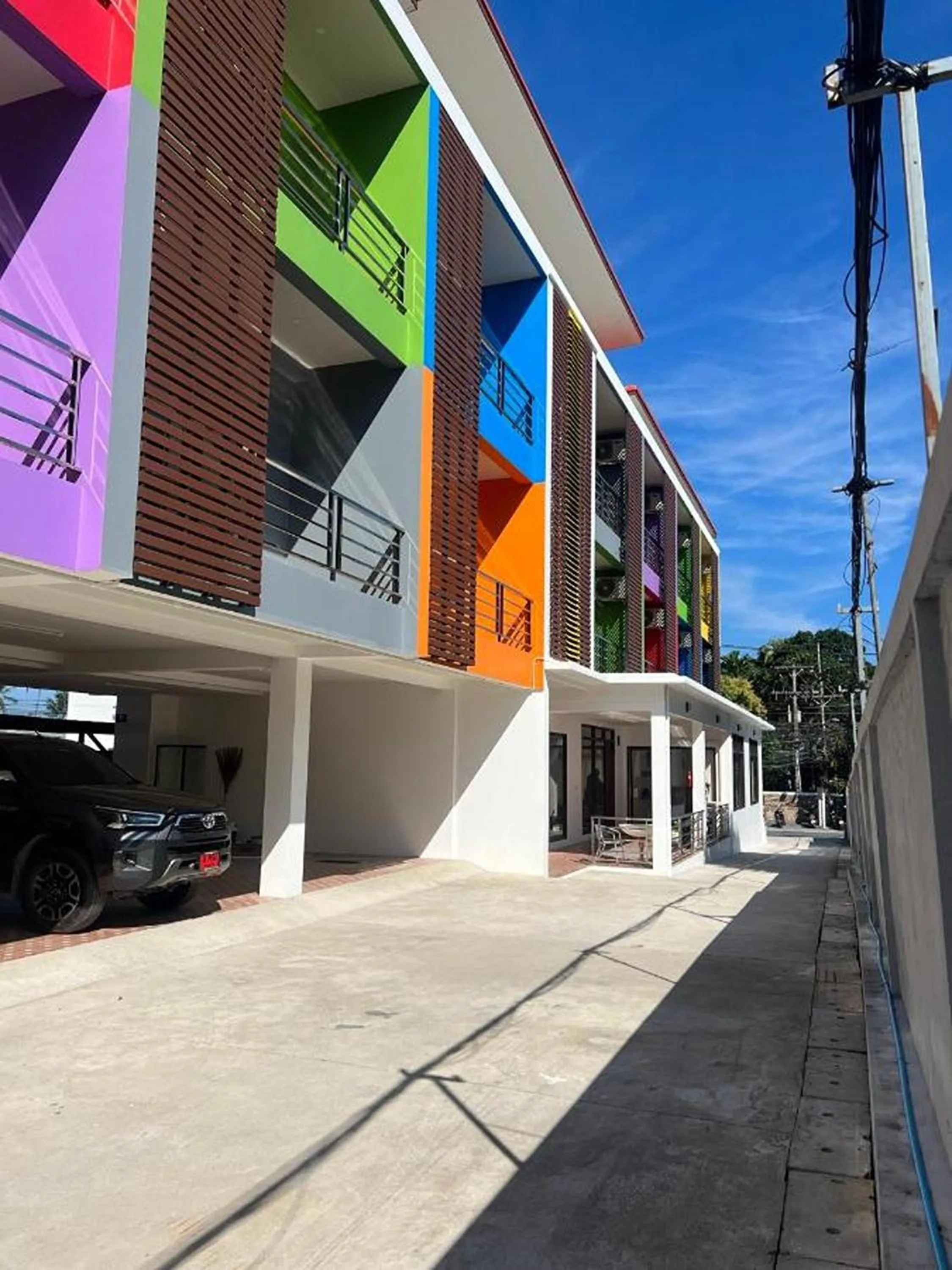 Property building in J & Ariya Hotel Near Samui Airport and Koh Phangan Pier