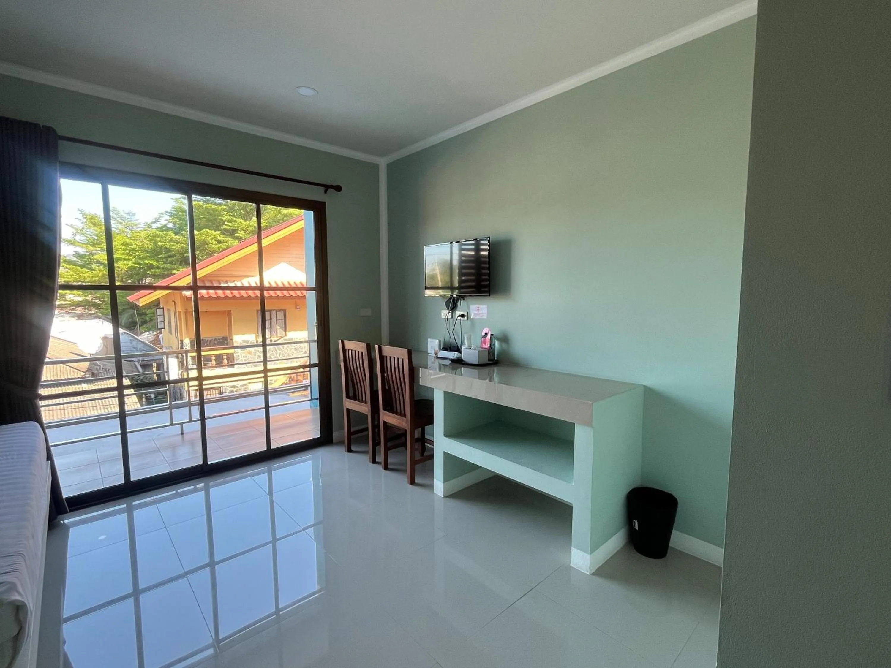 Bedroom in J & Ariya Hotel Near Samui Airport and Koh Phangan Pier