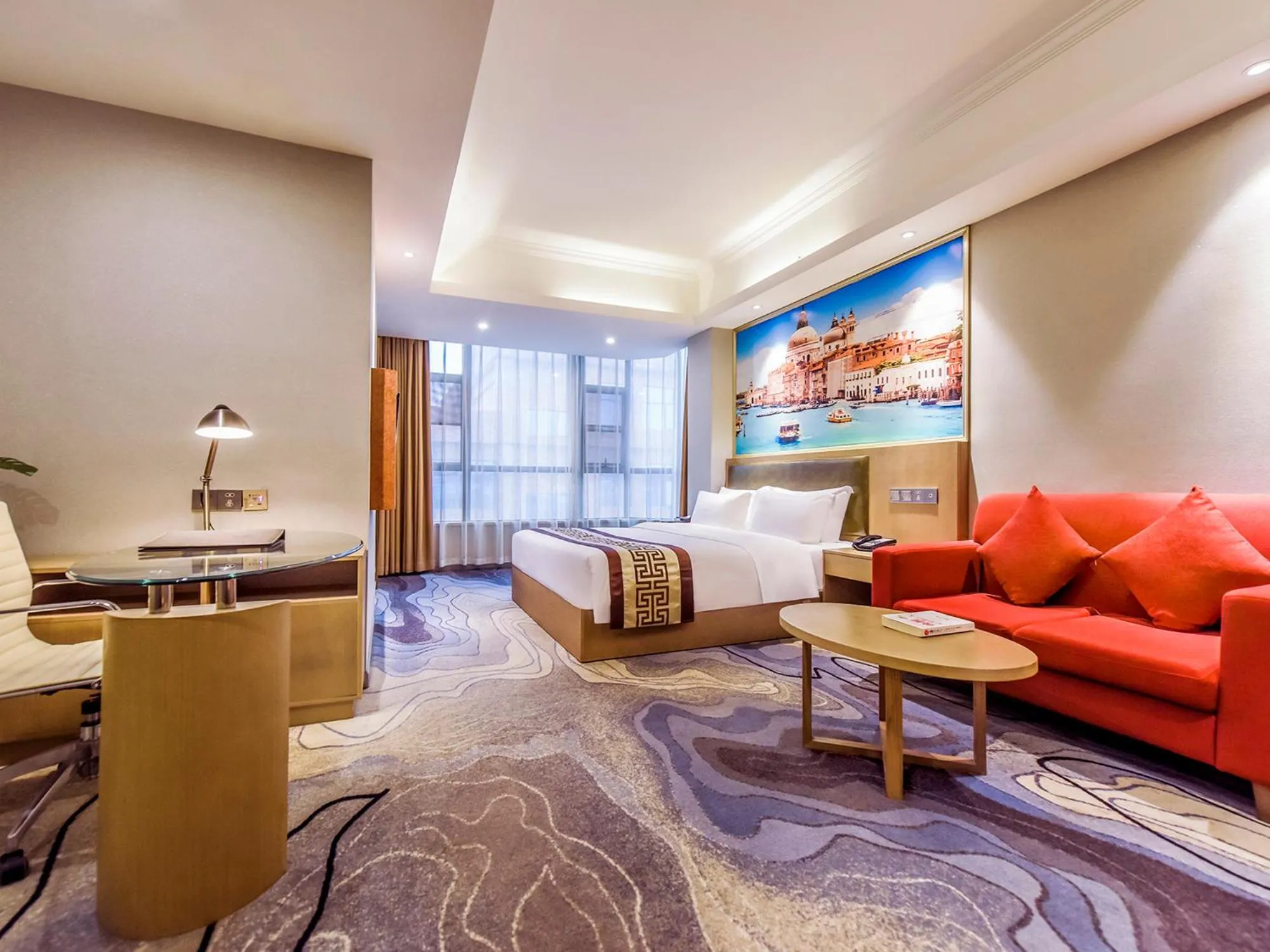 Living room in Guangzhou Huihe Hotel