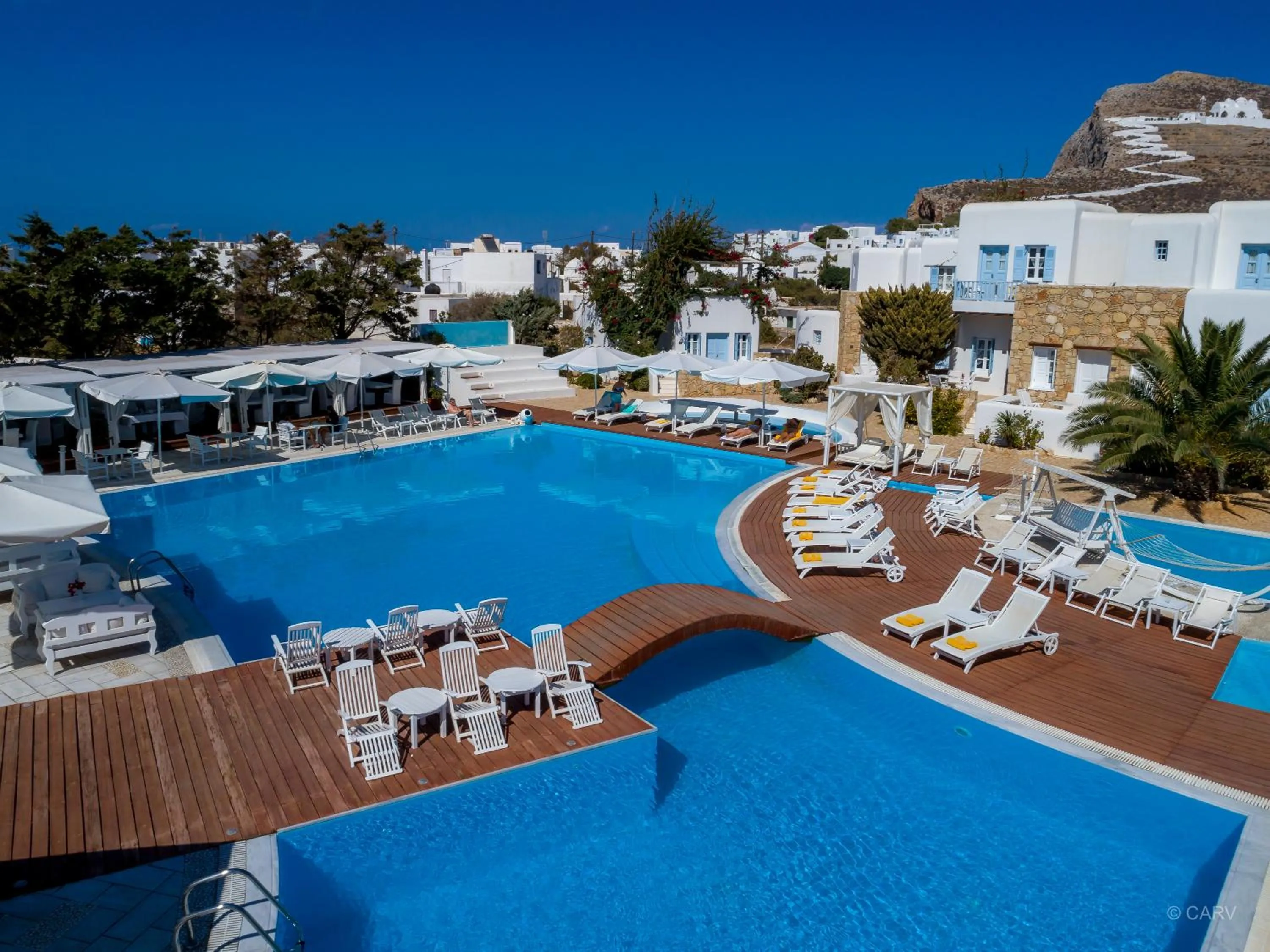 Swimming pool in Chora Resort Hotel & Spa