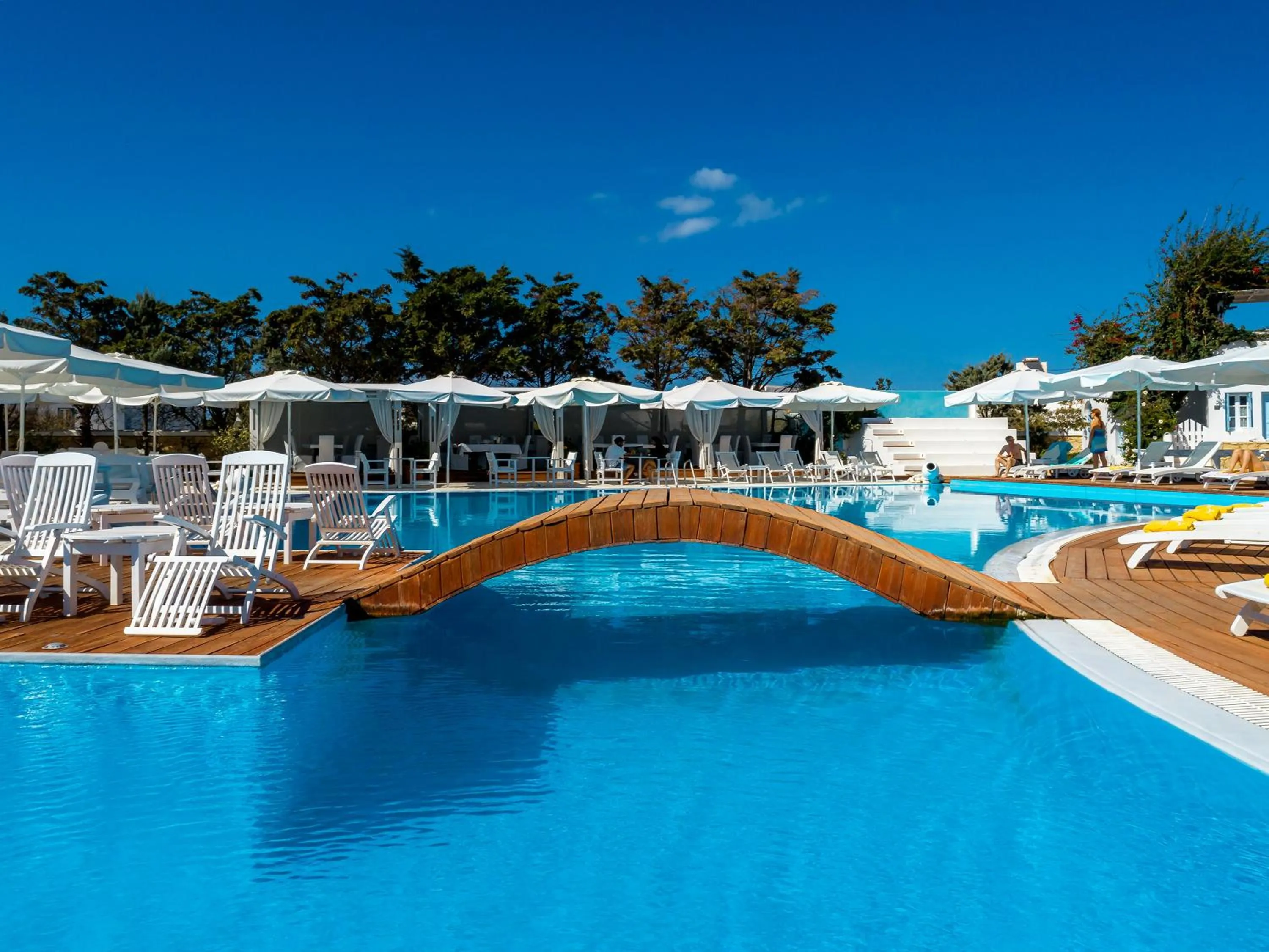 Swimming pool in Chora Resort Hotel & Spa