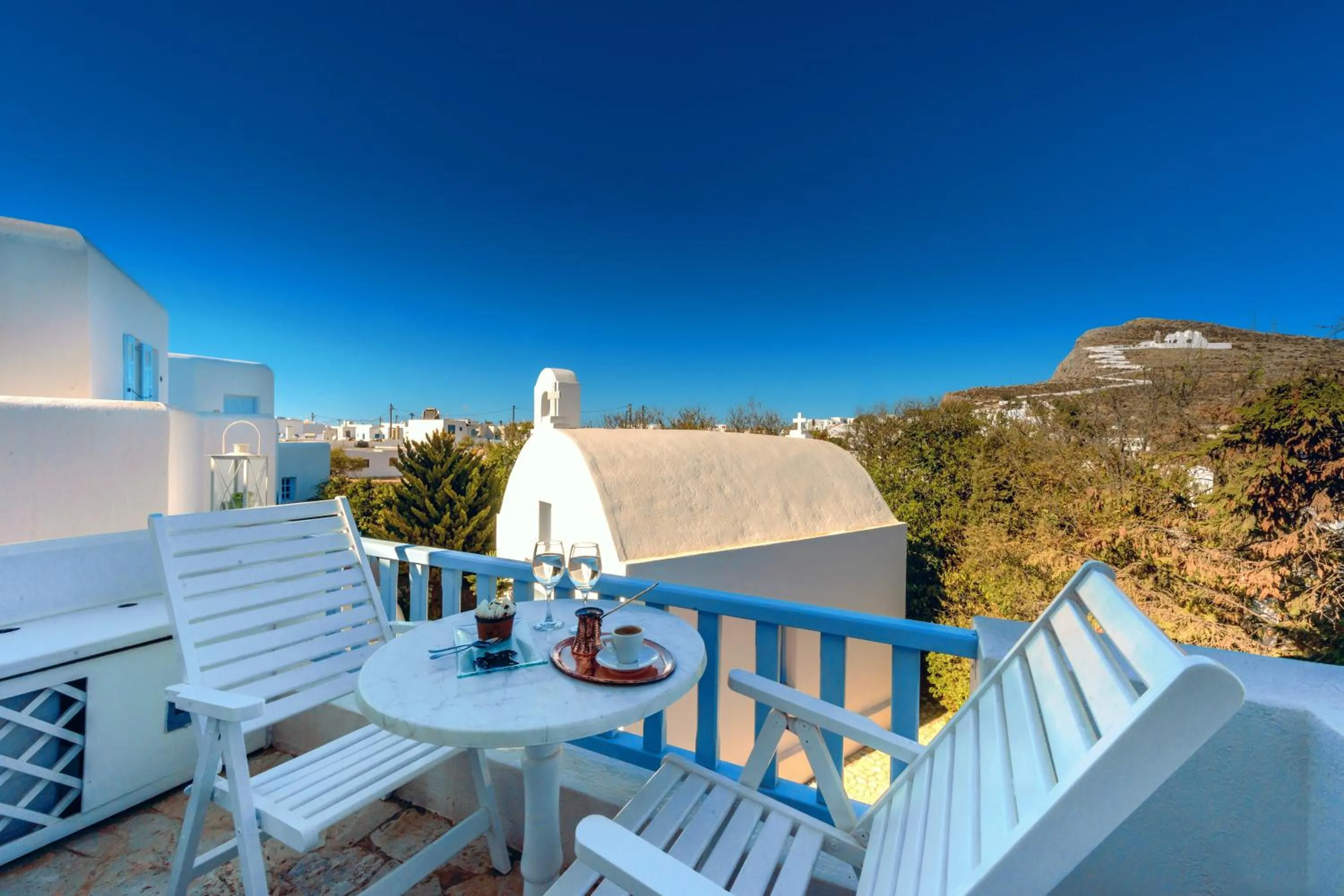 Balcony/Terrace in Chora Resort Hotel & Spa