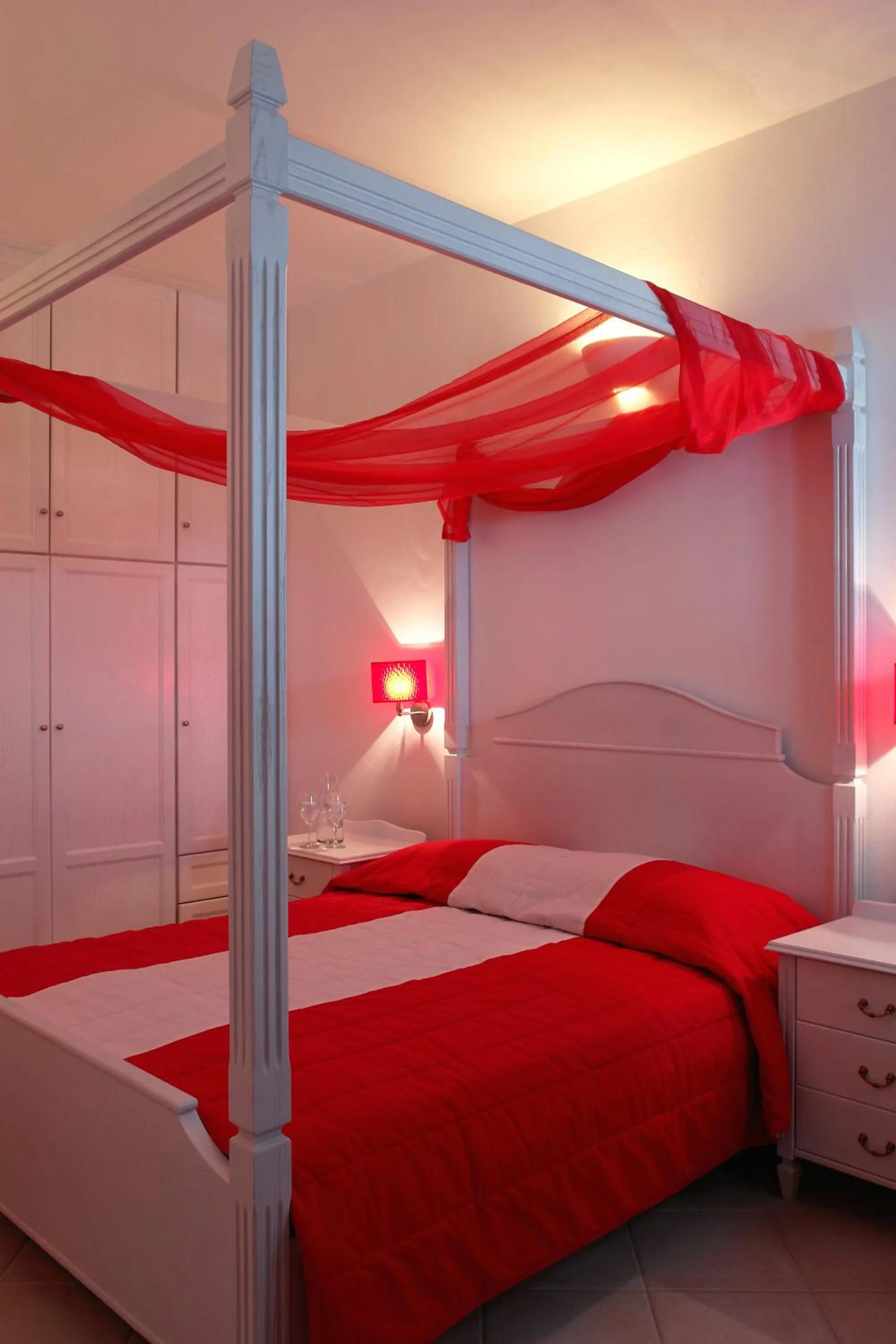 Bed in Chora Resort Hotel & Spa