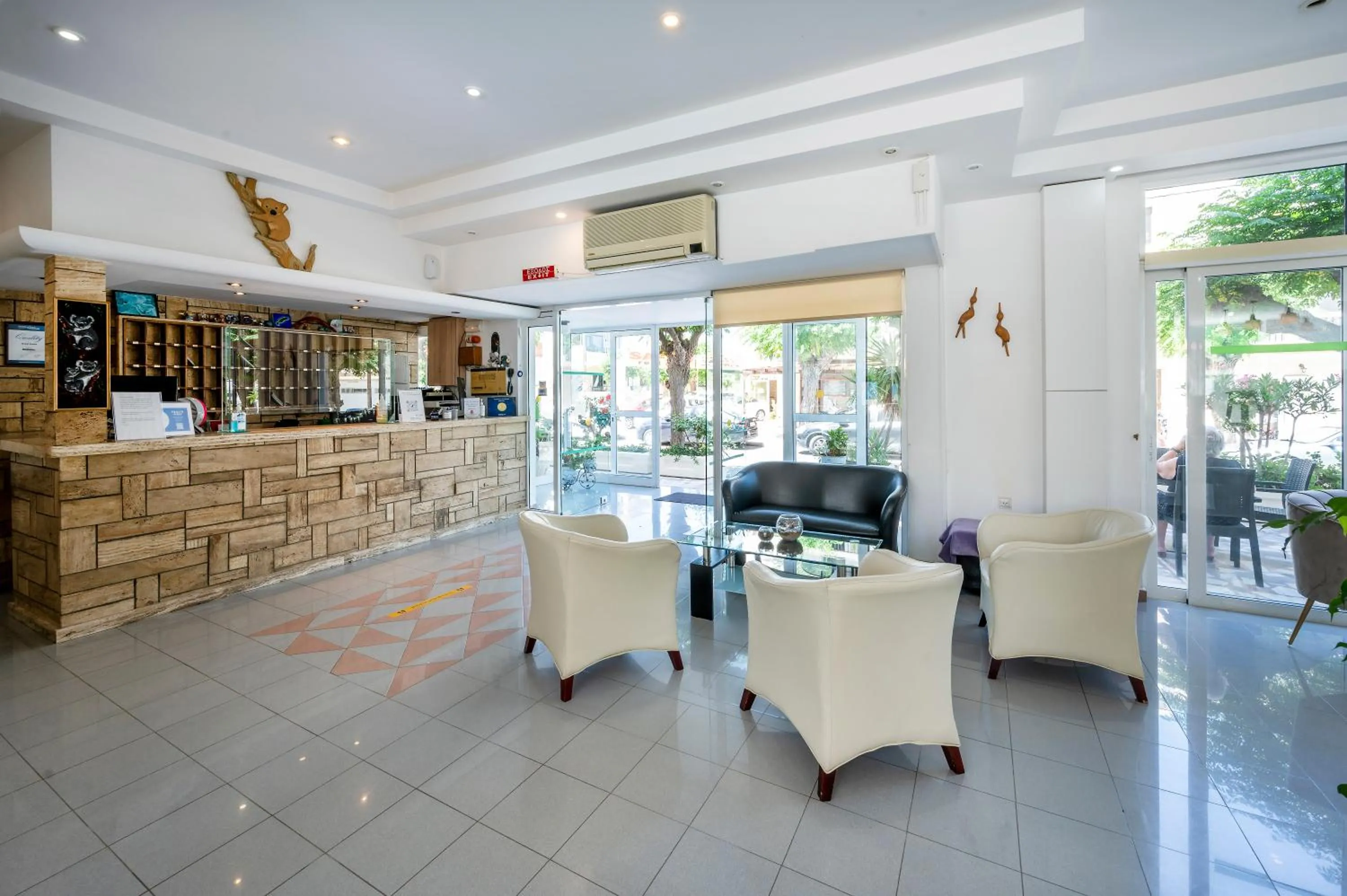 Lobby or reception in Hotel Koala