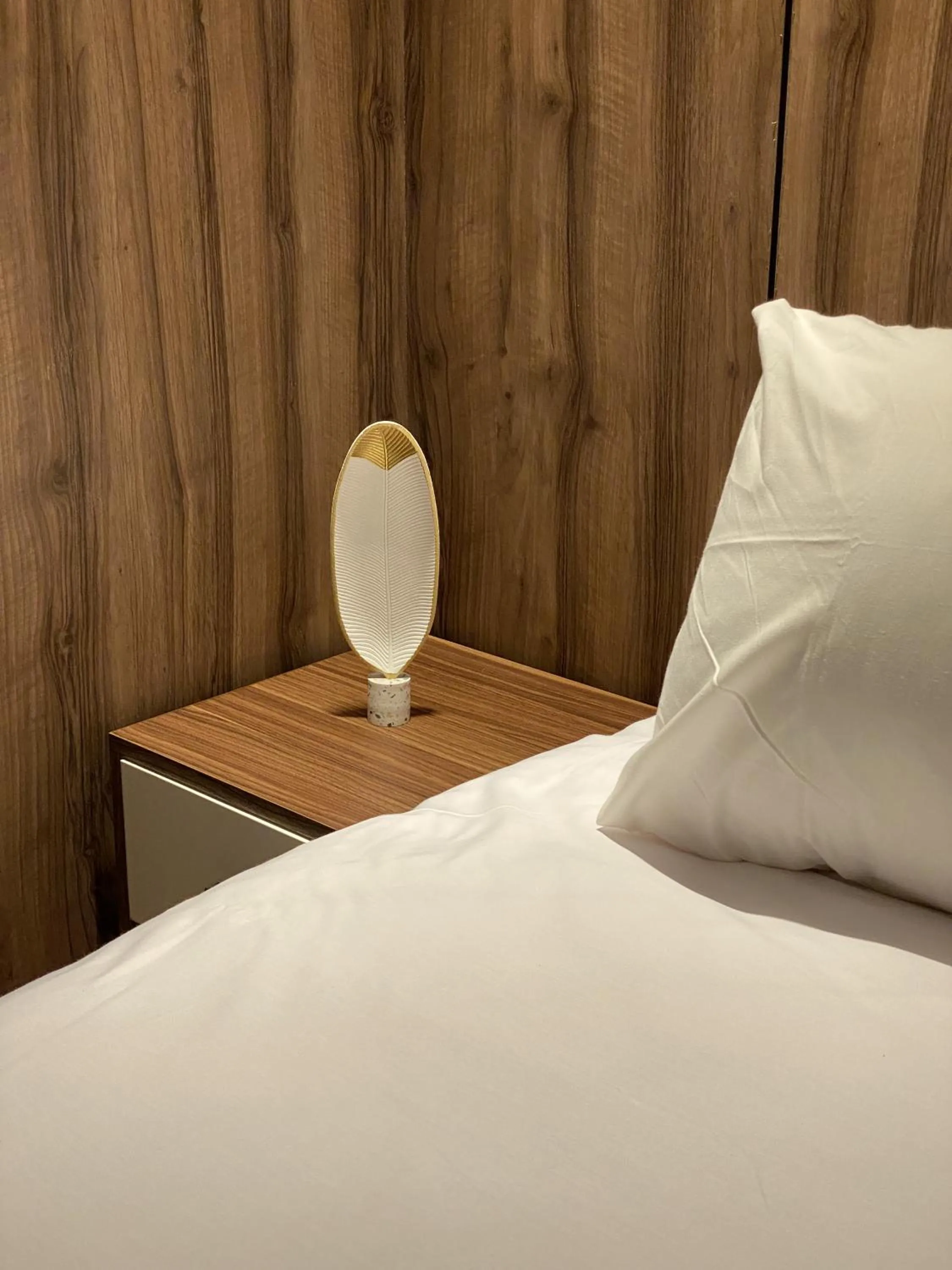 Bed in The View Delta Hotel