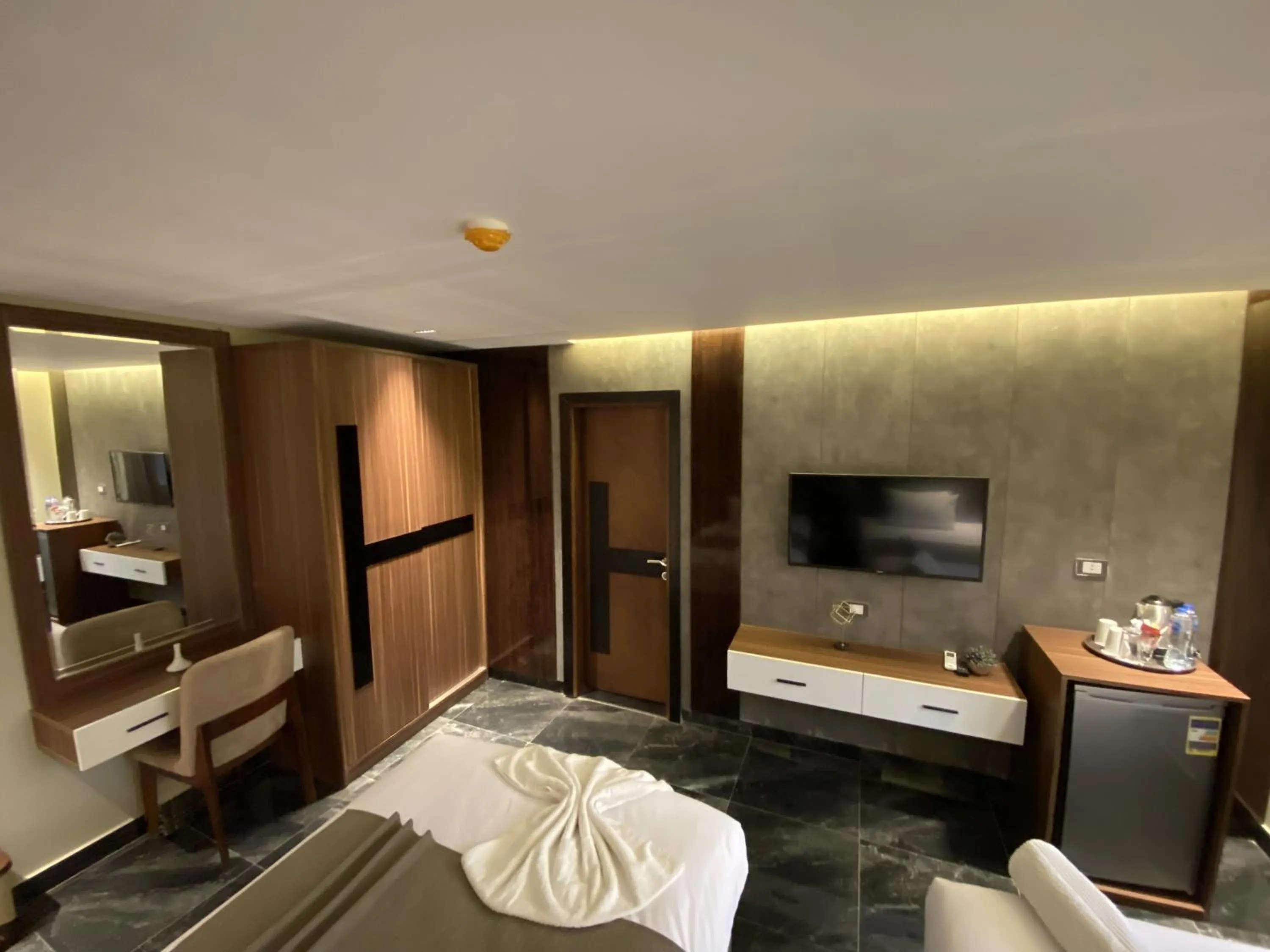 Bed in The View Delta Hotel