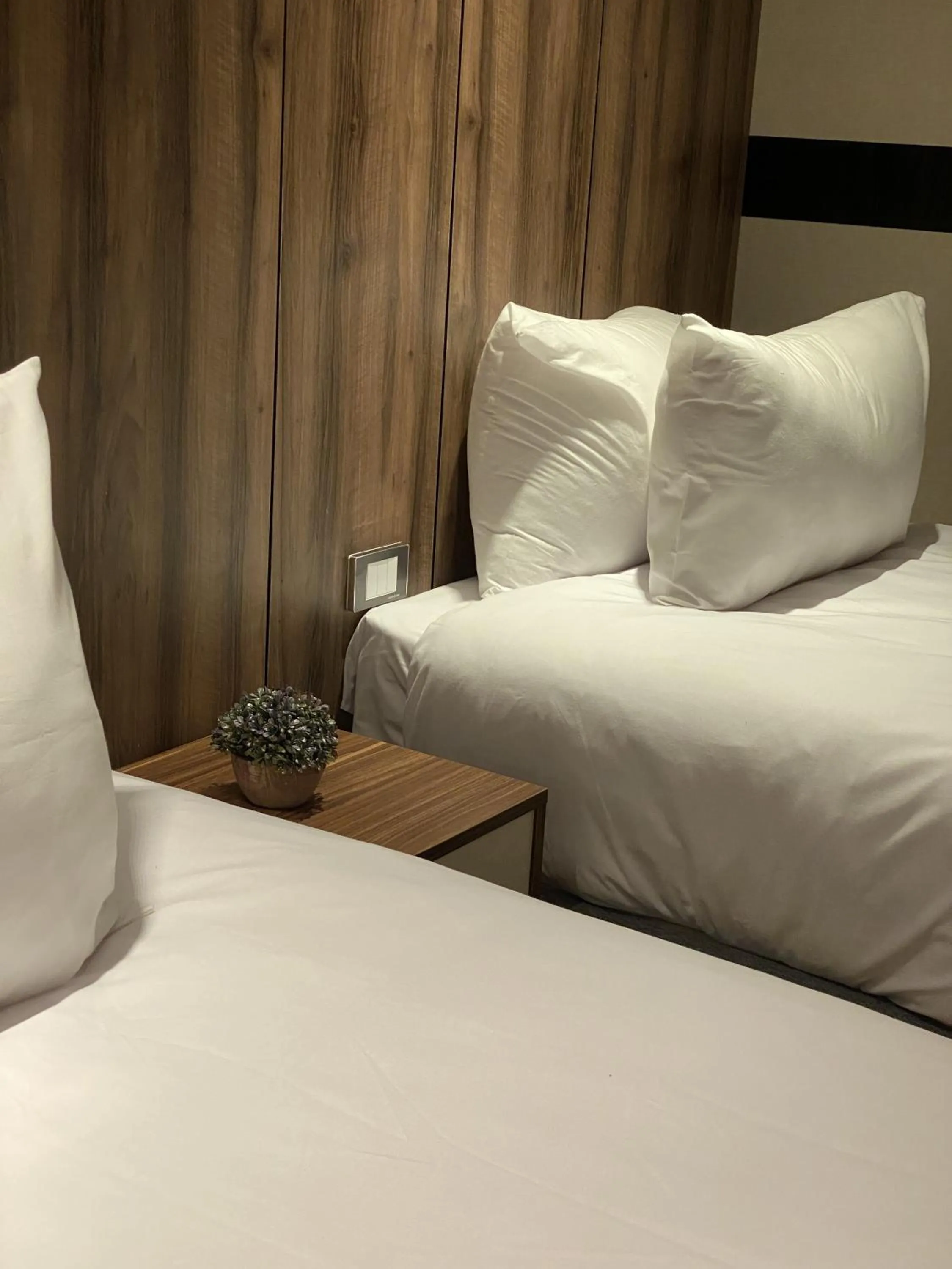 Bed in The View Delta Hotel