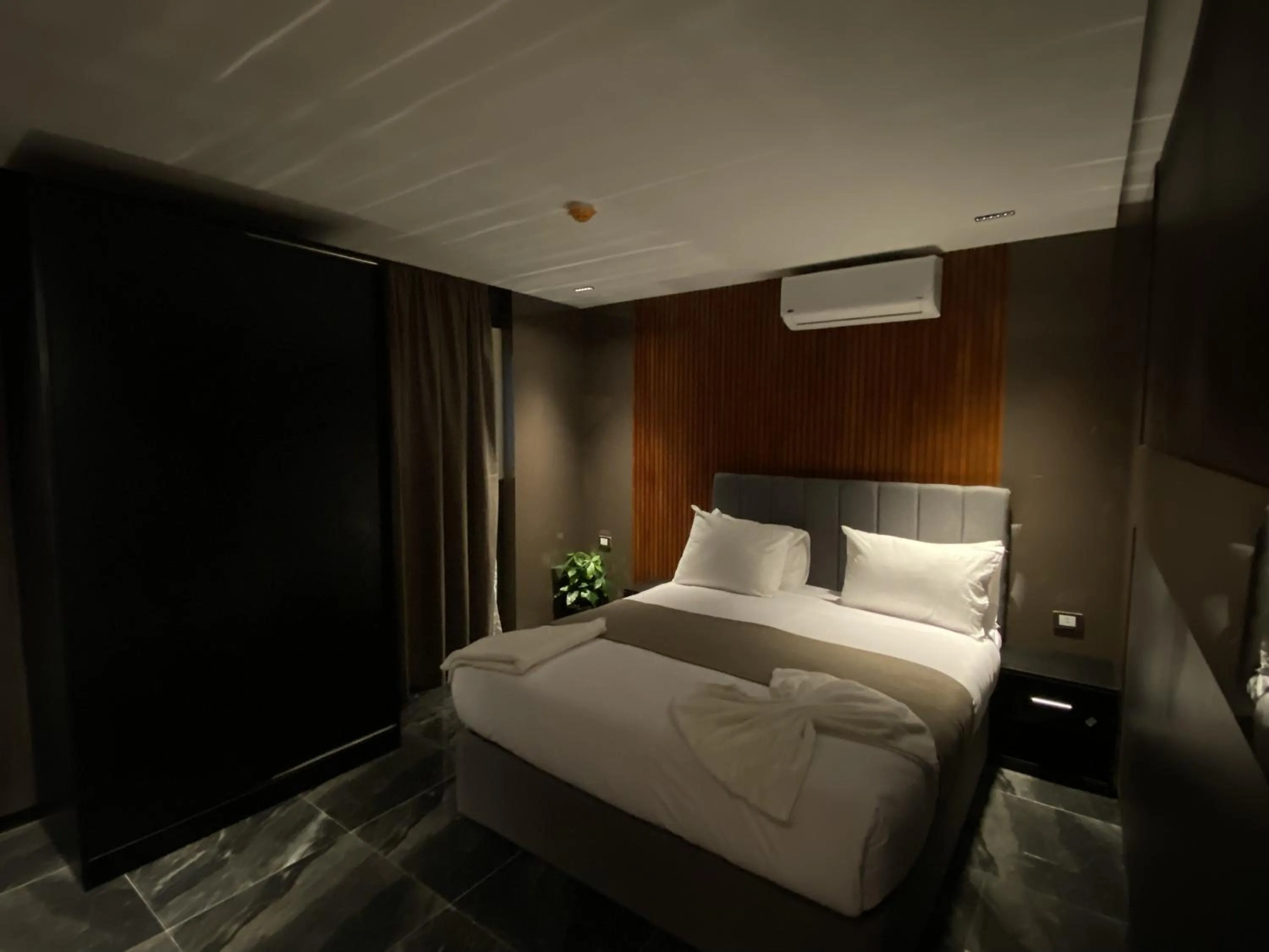 Bed in The View Delta Hotel