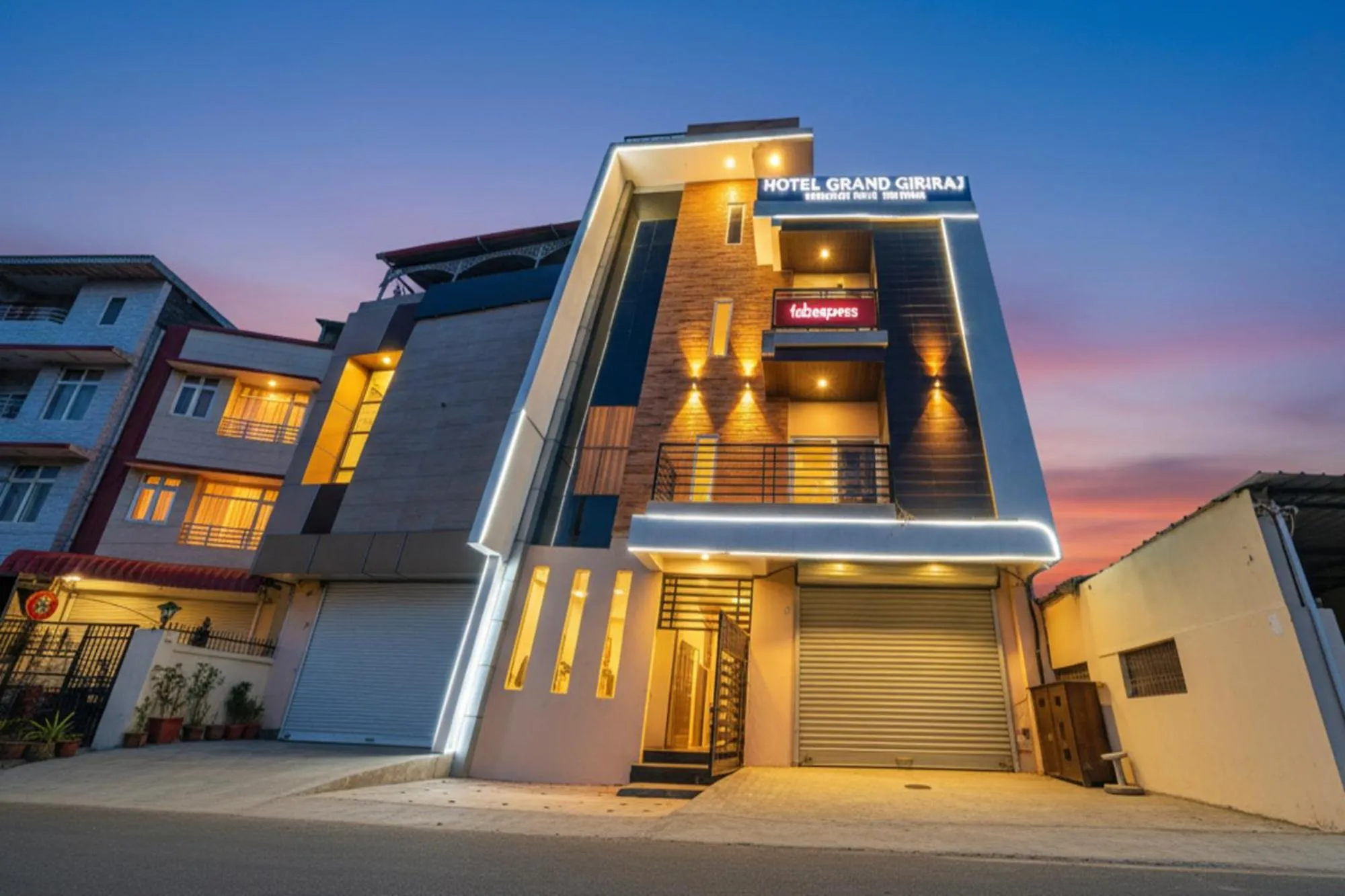 Property building in FabHotel Grand Giriraj