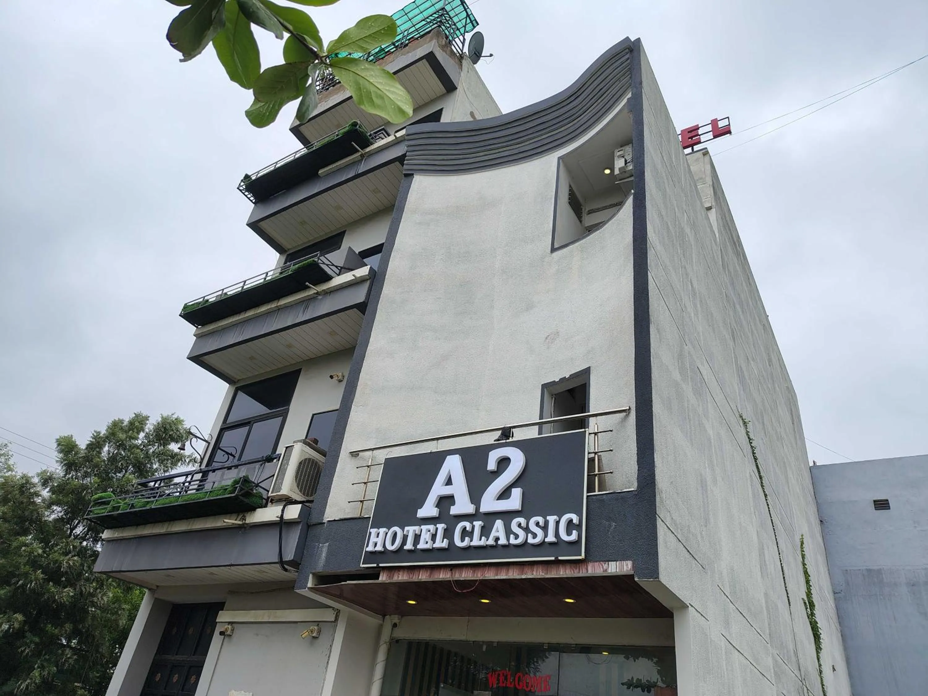 Facade/entrance in Hotel O A2 Hotel Classic