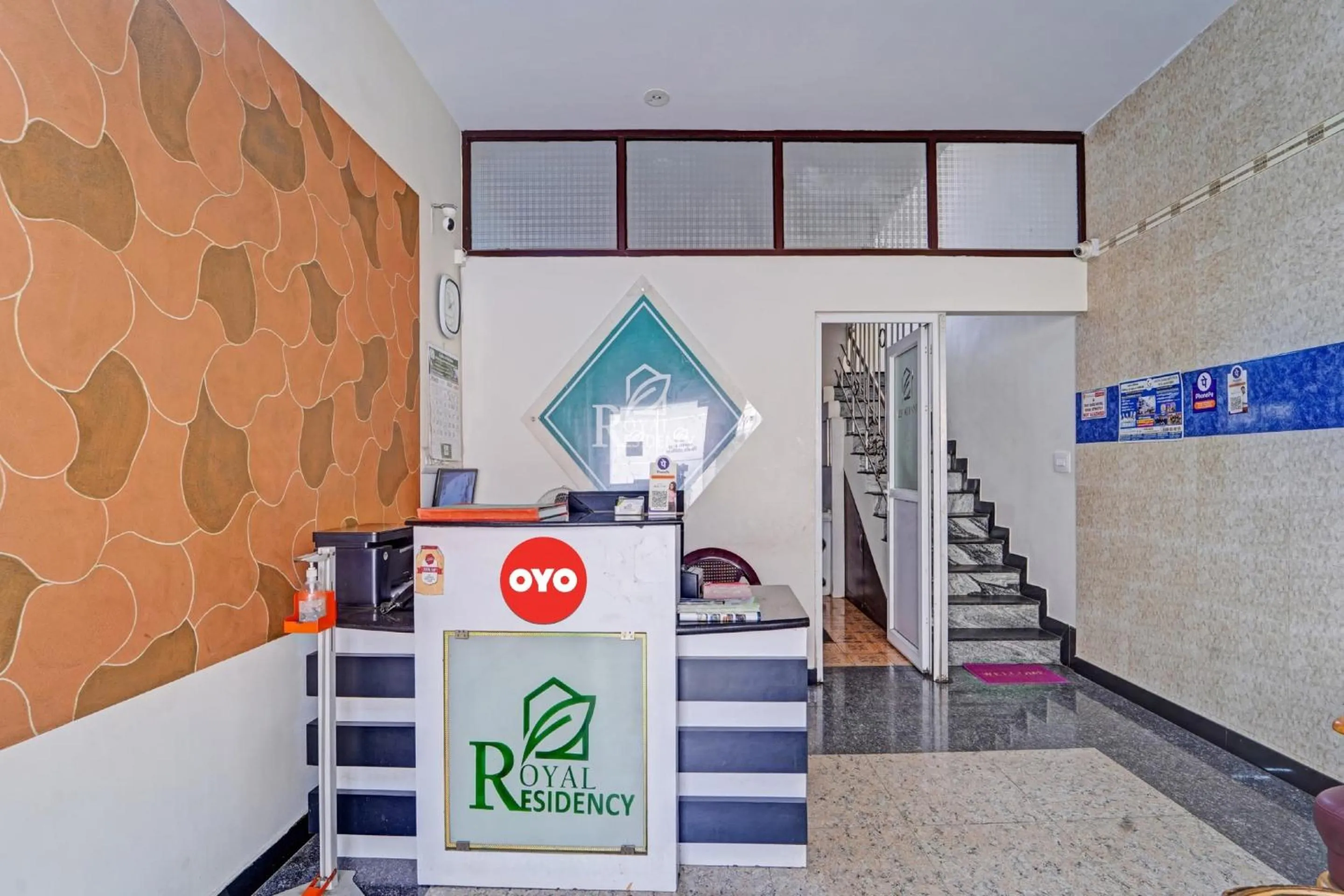 Lobby or reception in Hotel O Royal Residency