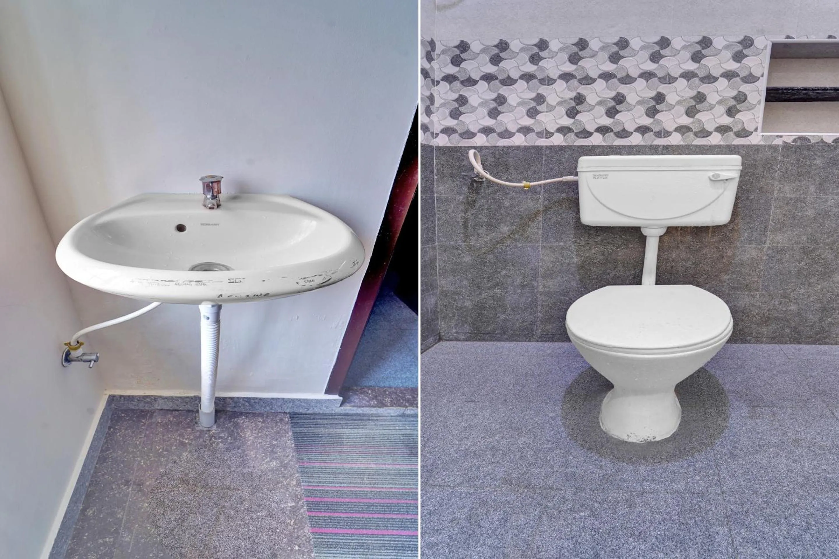 Bathroom in Hotel O Royal Residency