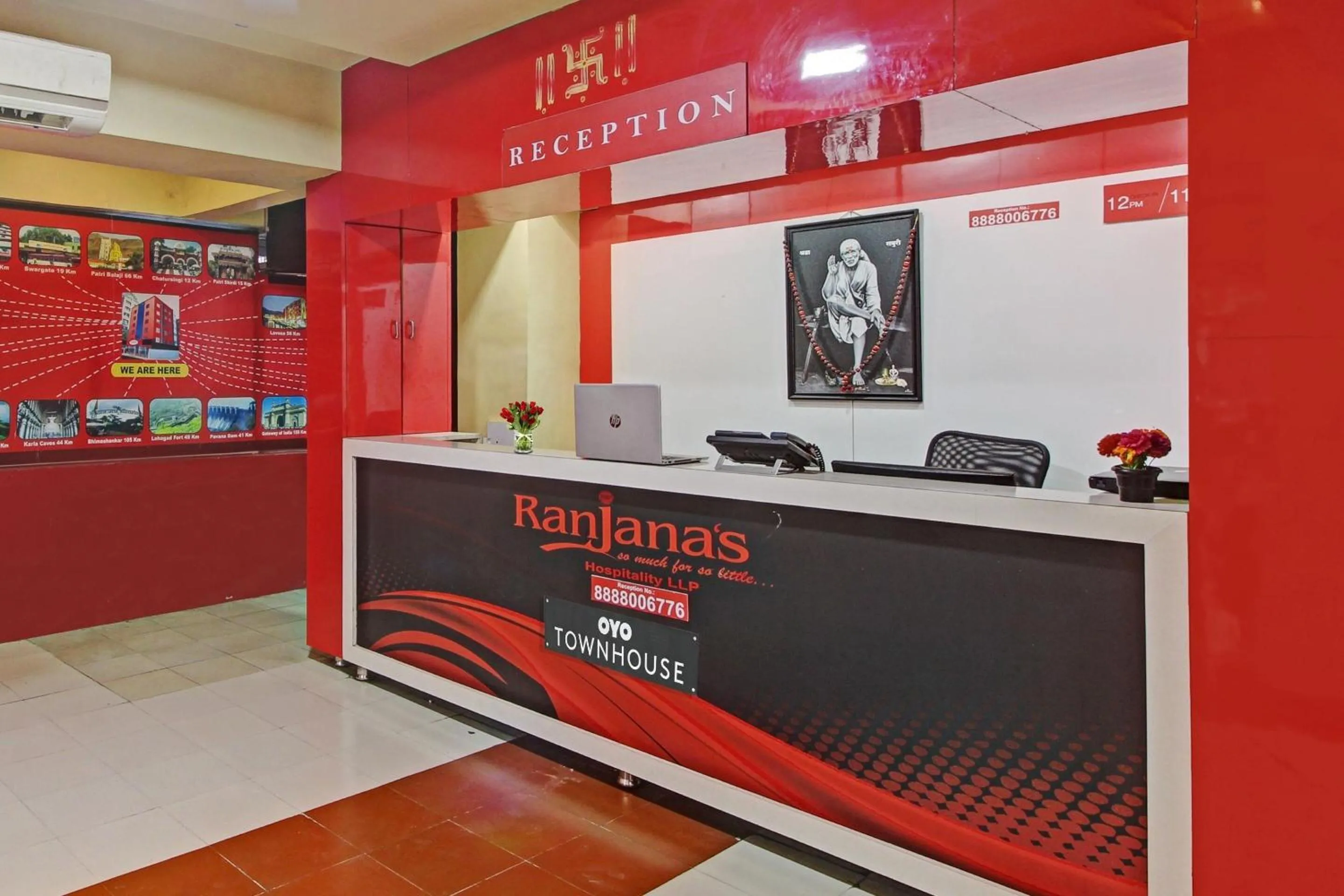Lobby or reception in Hotel O Ranjanas Hospitality