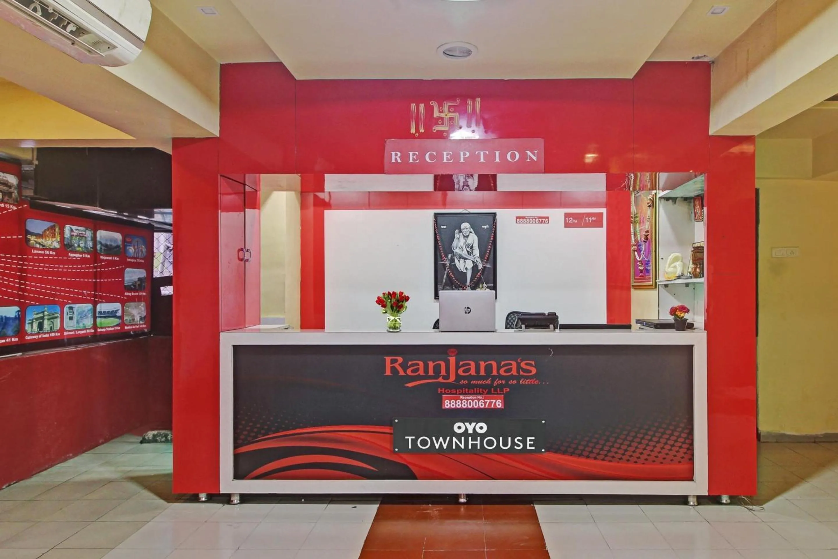 Lobby or reception in Hotel O Ranjanas Hospitality