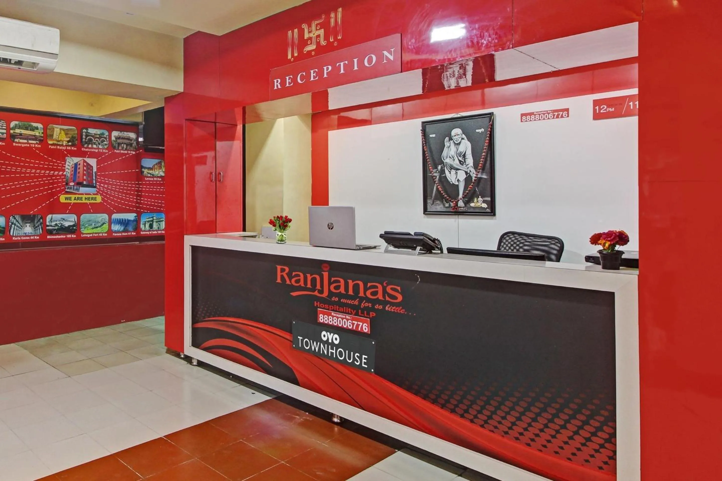 Lobby or reception in Hotel O Ranjanas Hospitality