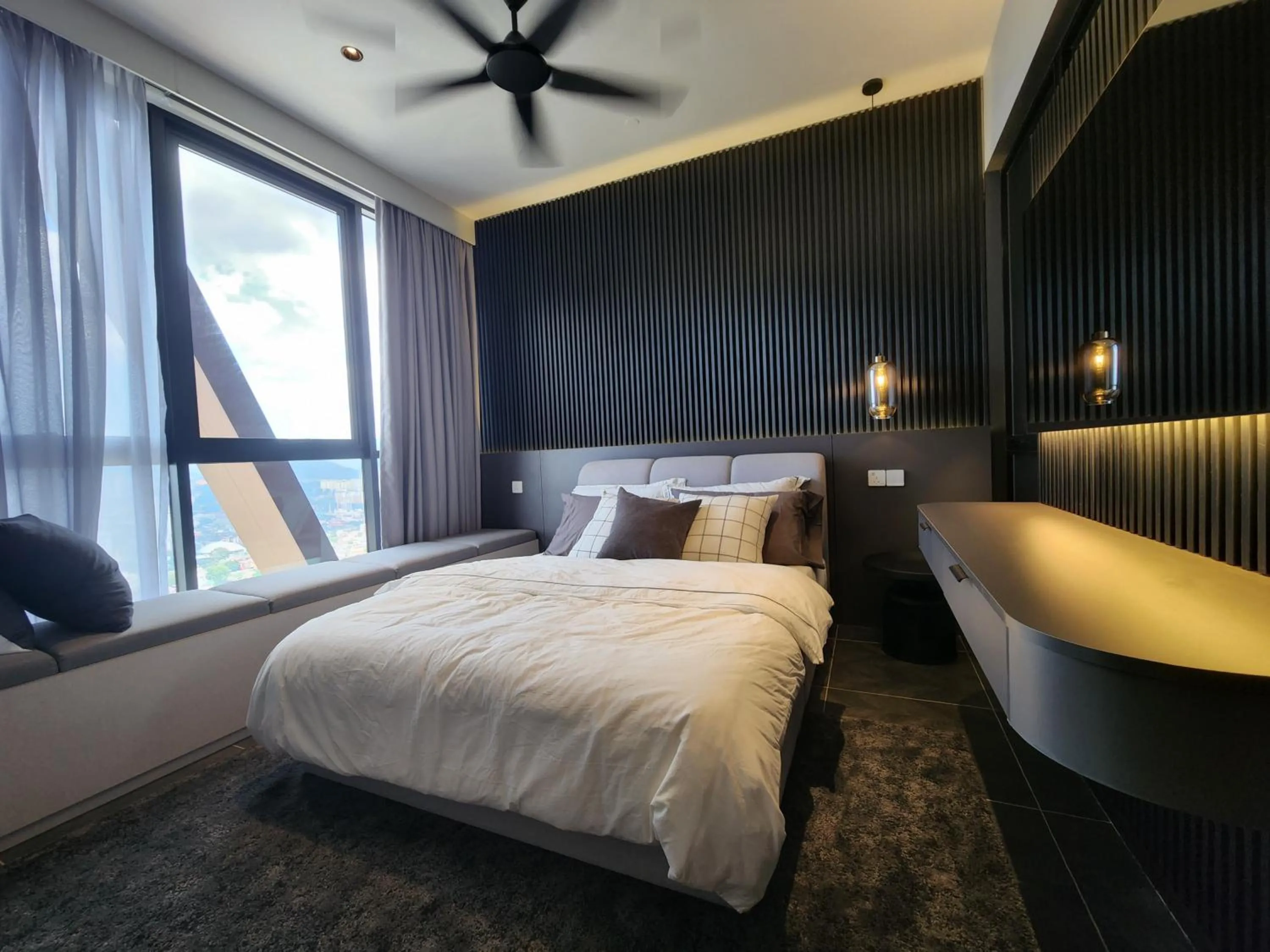 Bed in Infini Suites@ Scarletz Suites KLCC