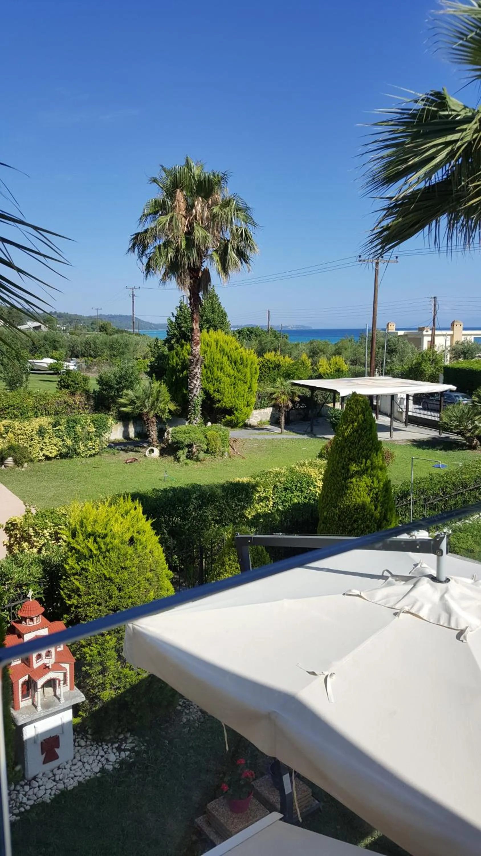 Garden view in SUN RESIDENCE Exclusive Seaside Suites