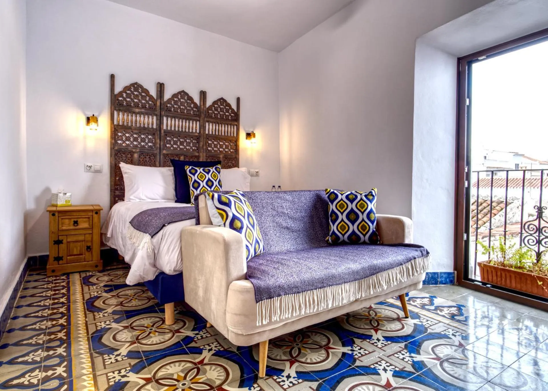 Bedroom, Bed in La Vieja Botica