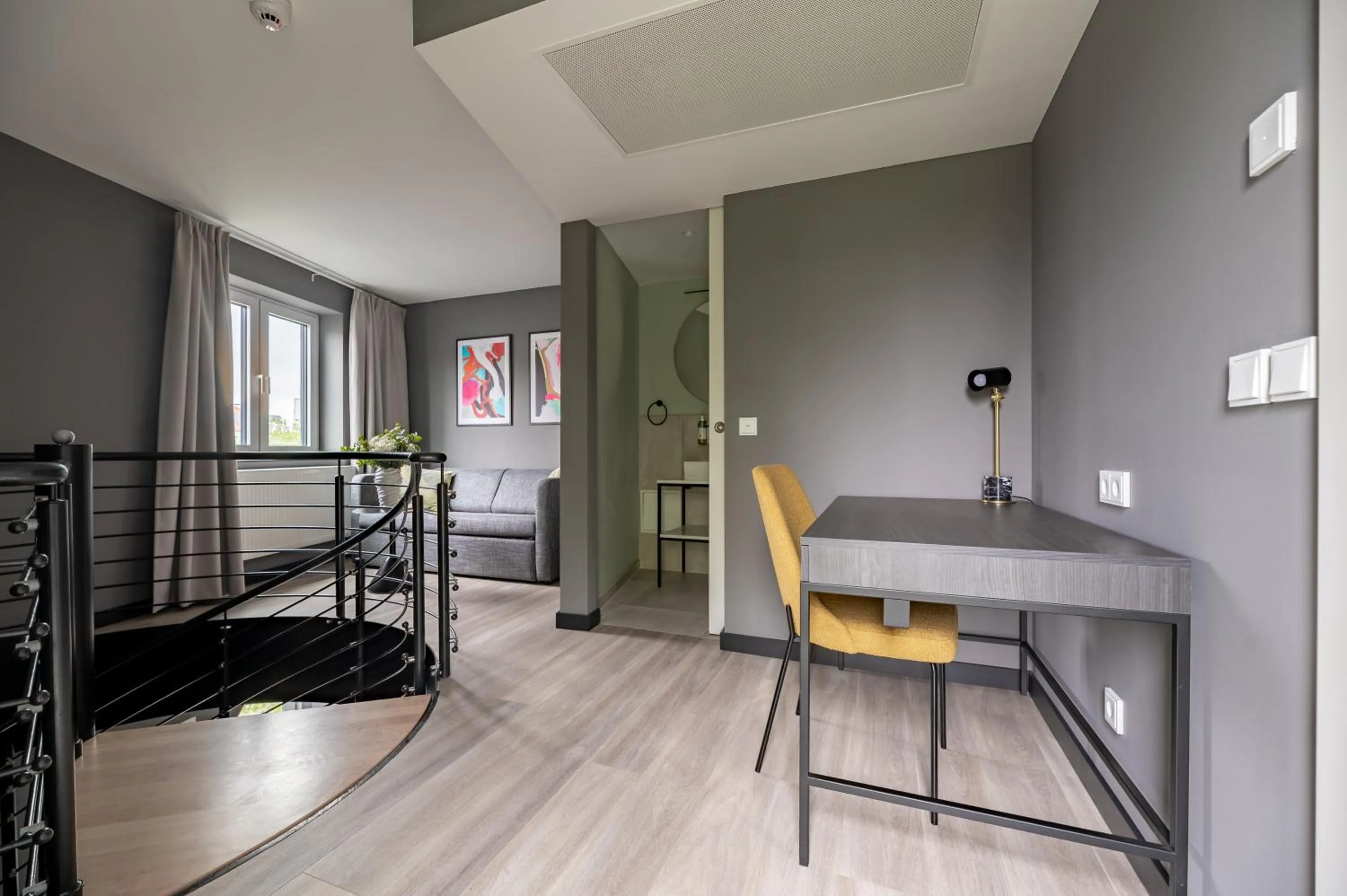 Living room, Bed in Numa Bremen Saga