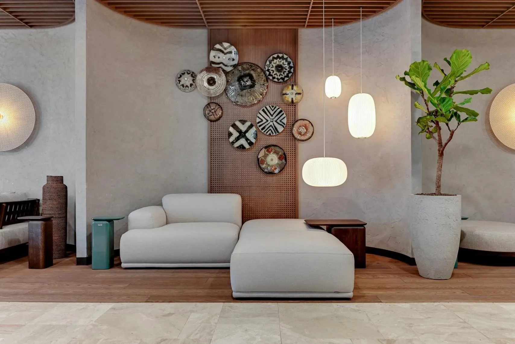 Seating area in GRANO HOTEL Solmarina