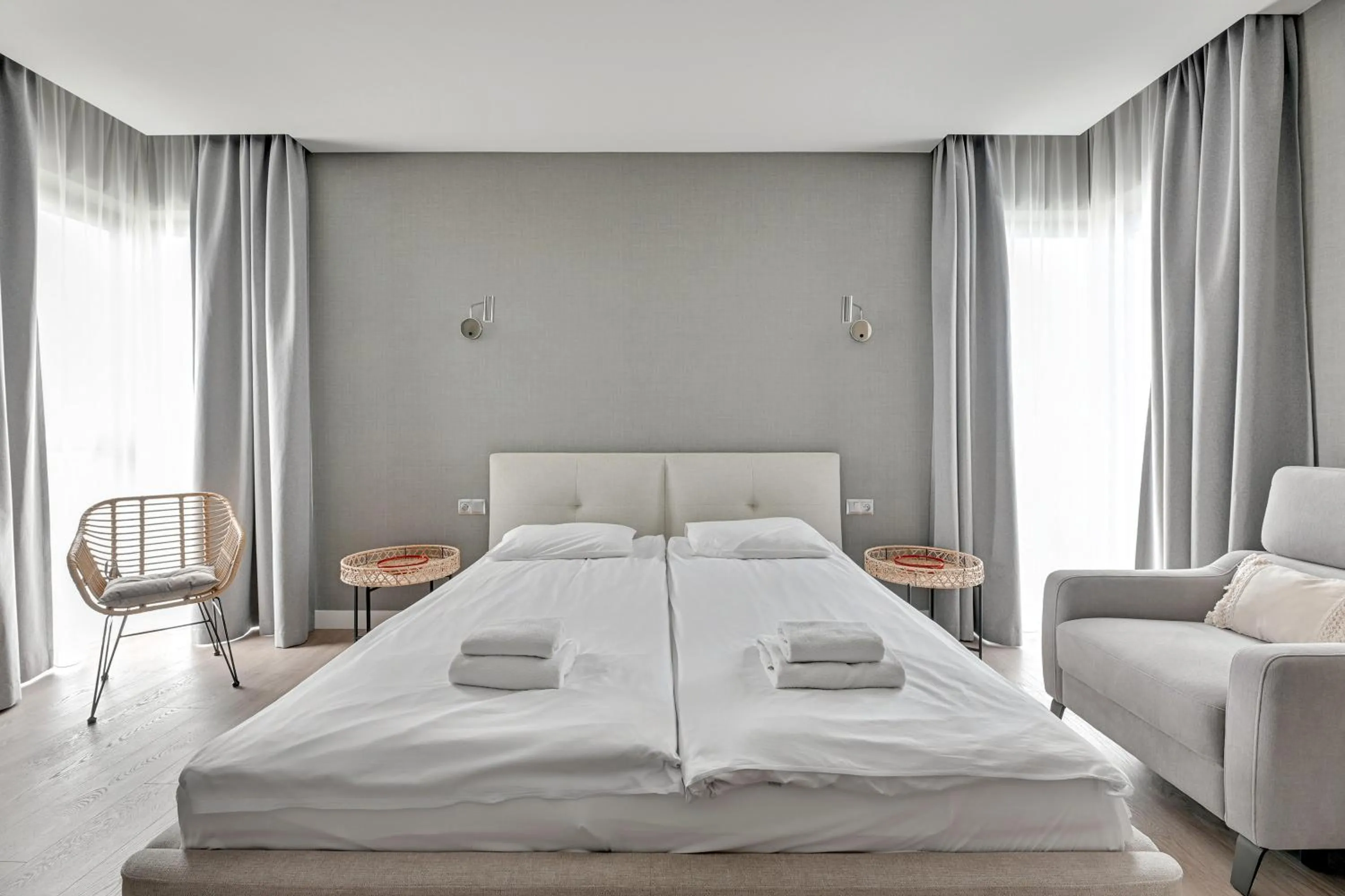 Bed in GRANO HOTEL Solmarina