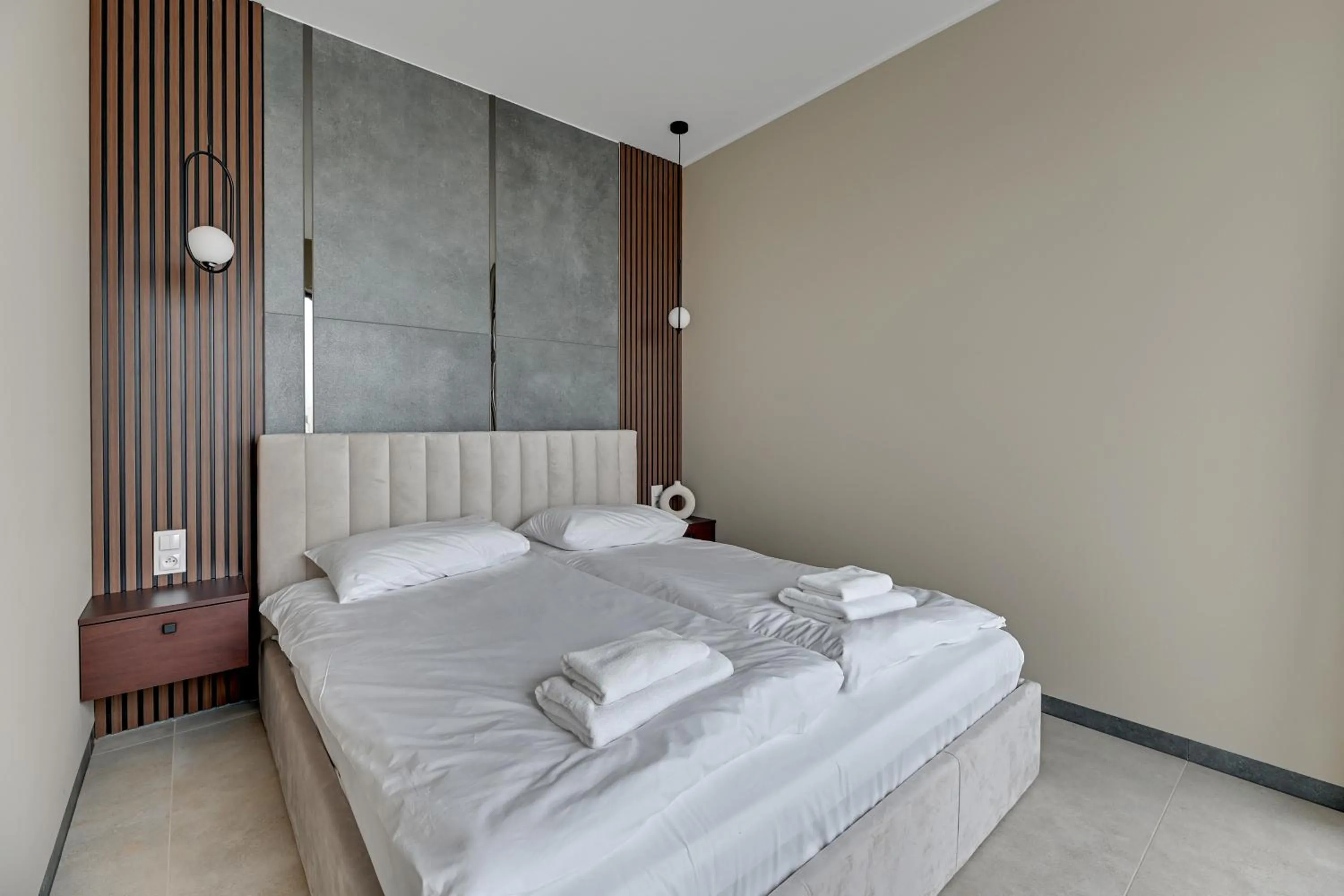 Bed in GRANO HOTEL Solmarina