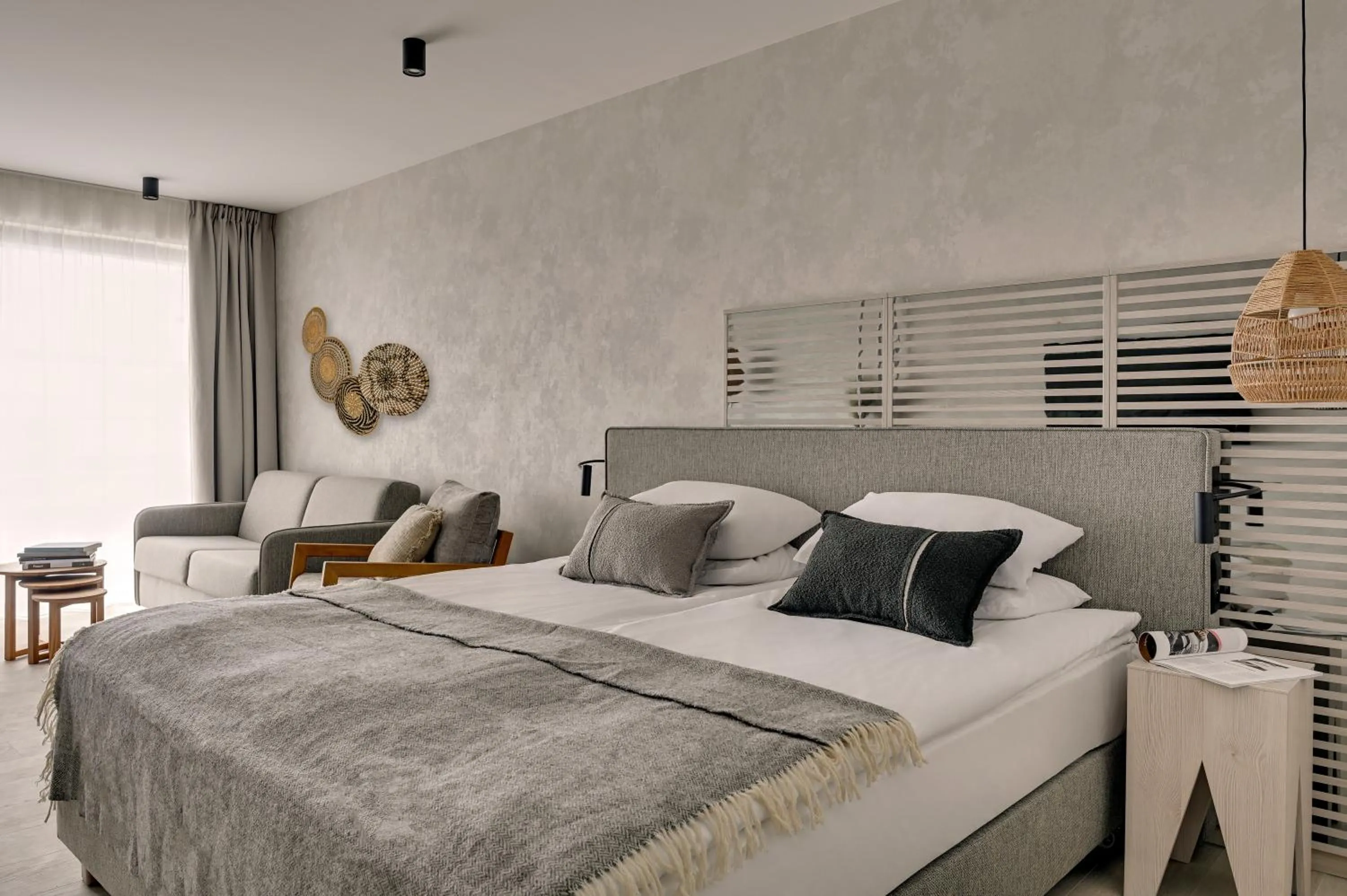 Bed in GRANO HOTEL Solmarina