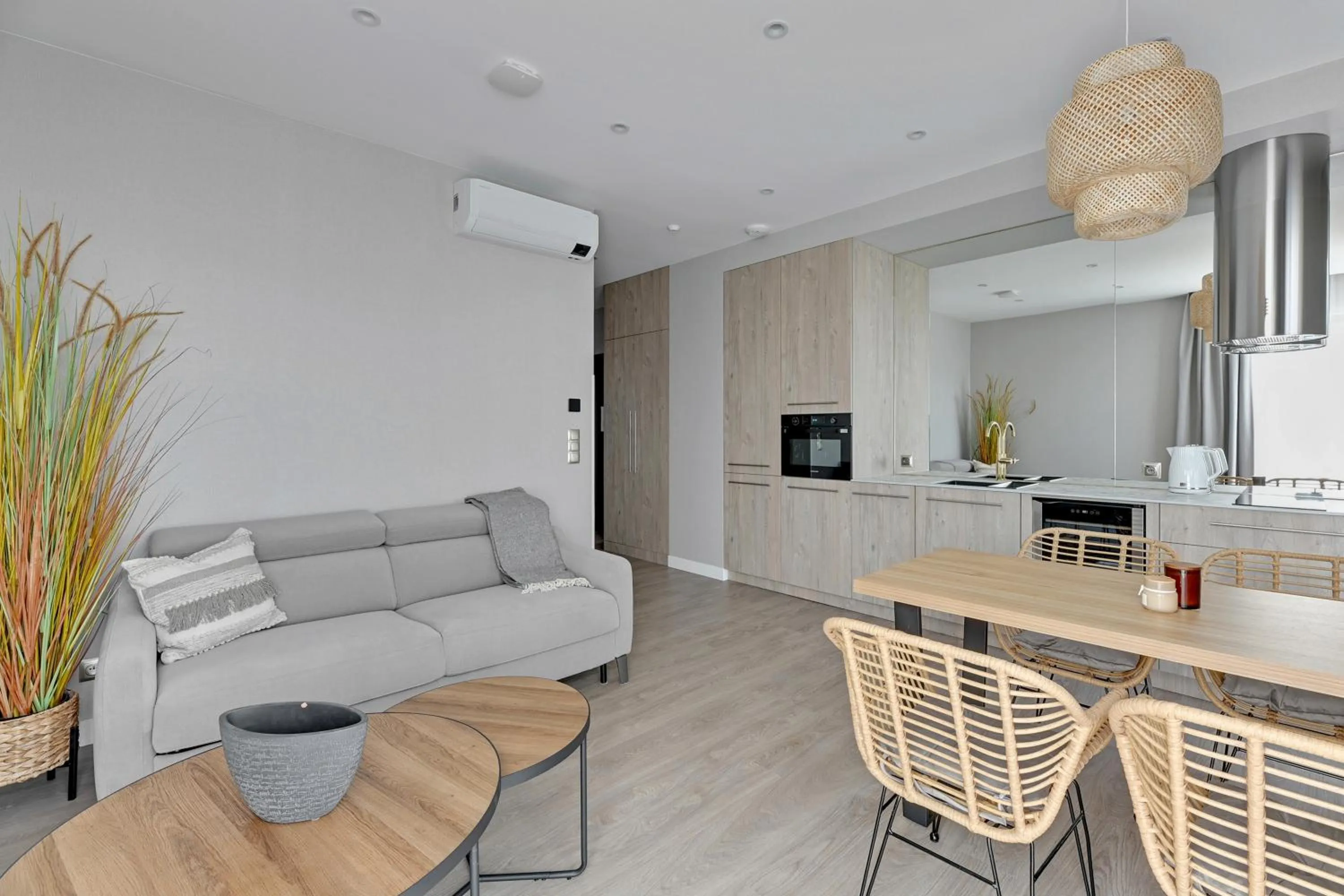 Kitchen or kitchenette in GRANO HOTEL Solmarina