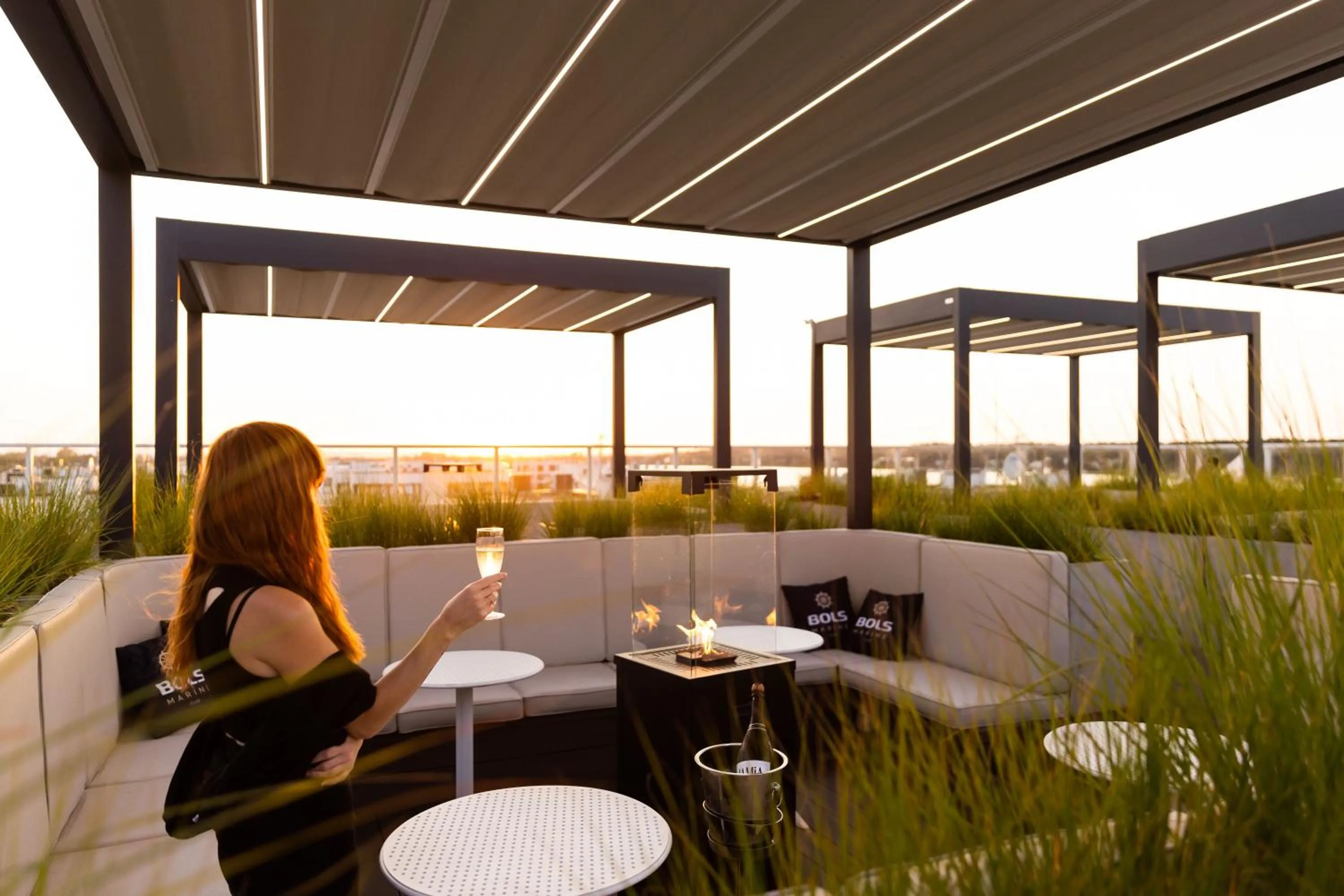 Seating area in GRANO HOTEL Solmarina