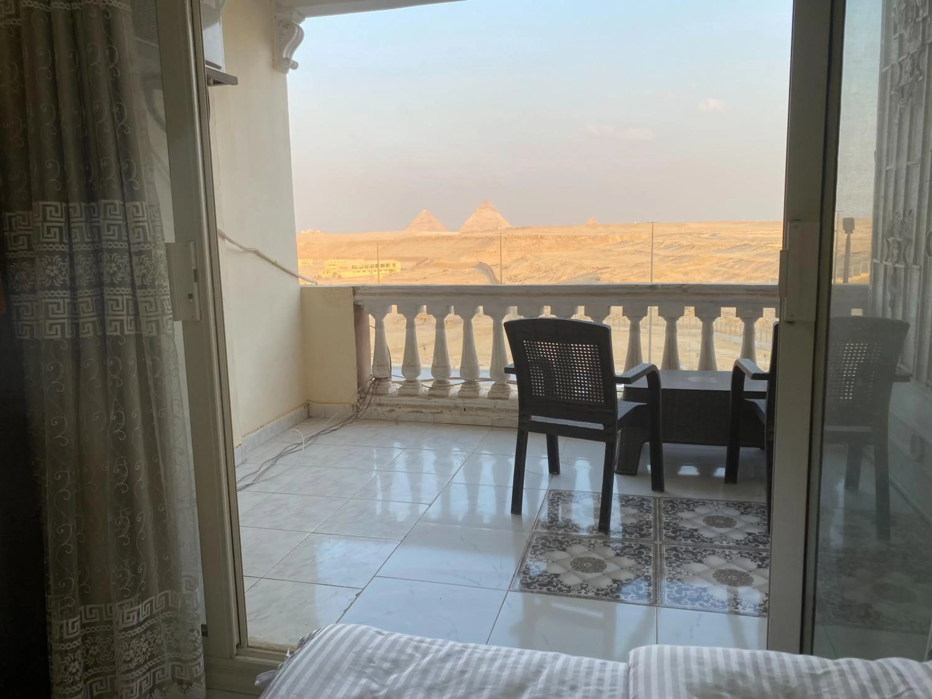 Balcony/Terrace in Pyramita Hotel