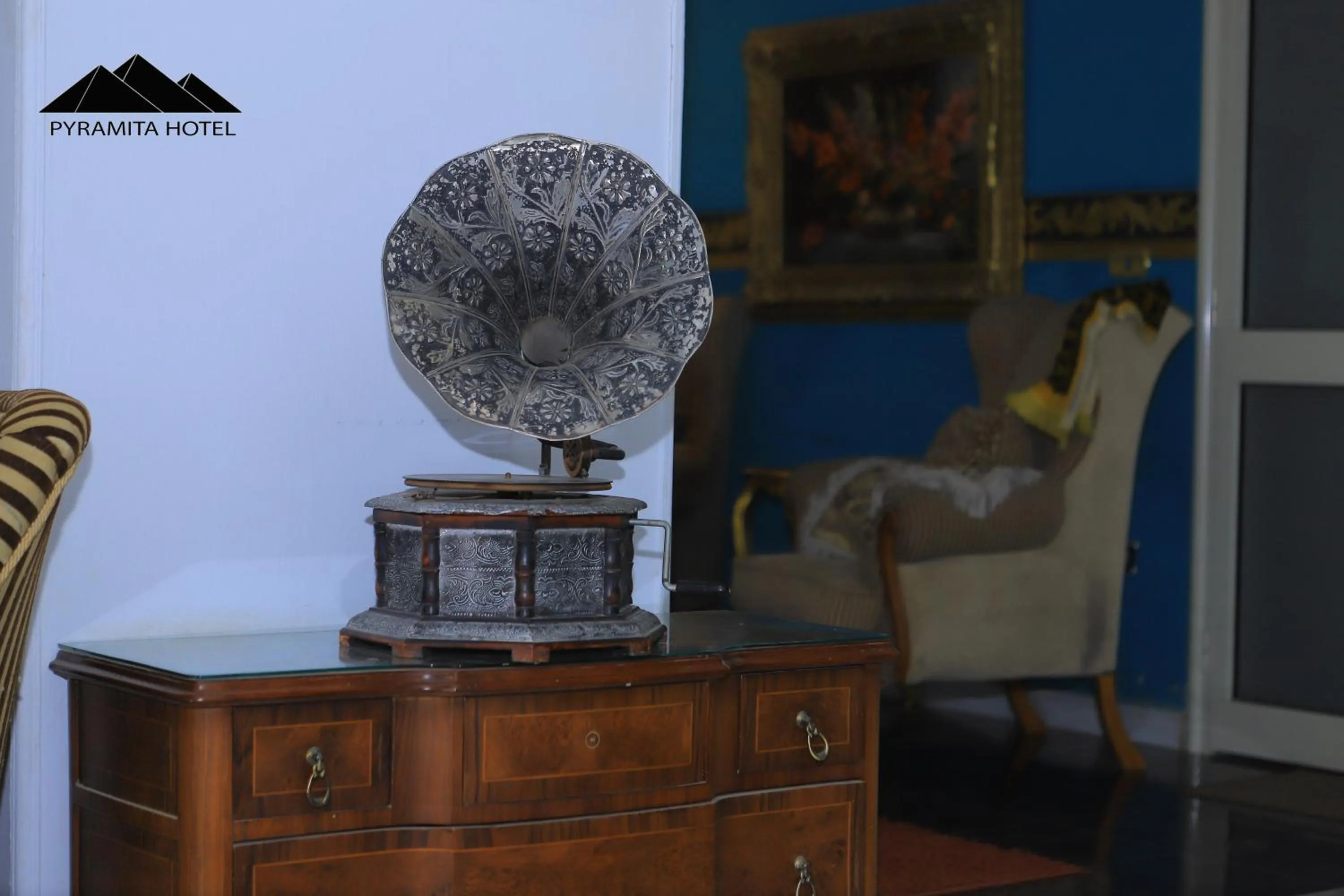 Lobby or reception in Pyramita Hotel