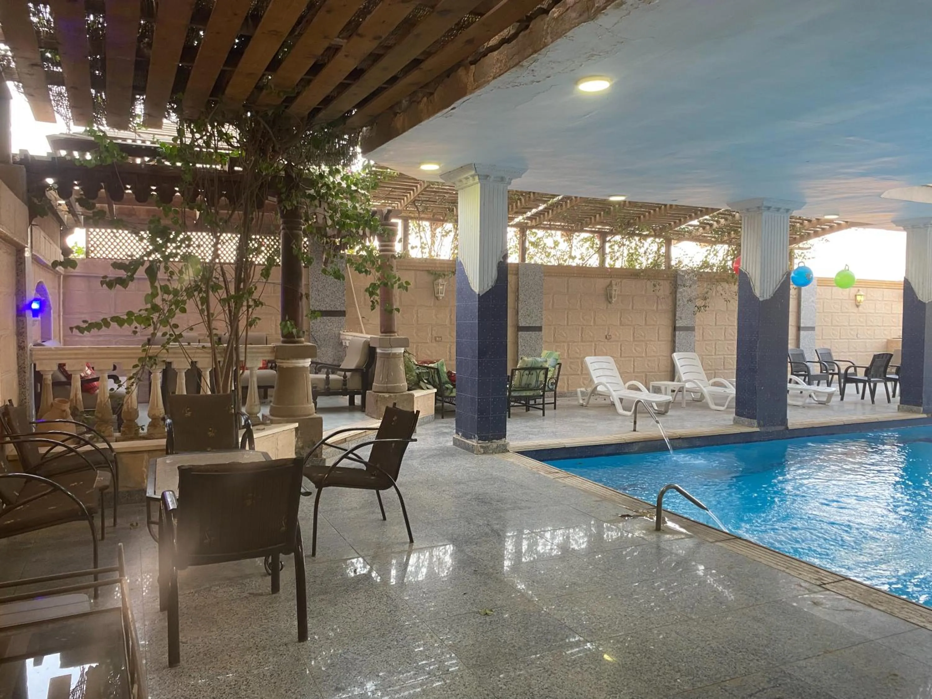 Swimming pool in Pyramita Hotel