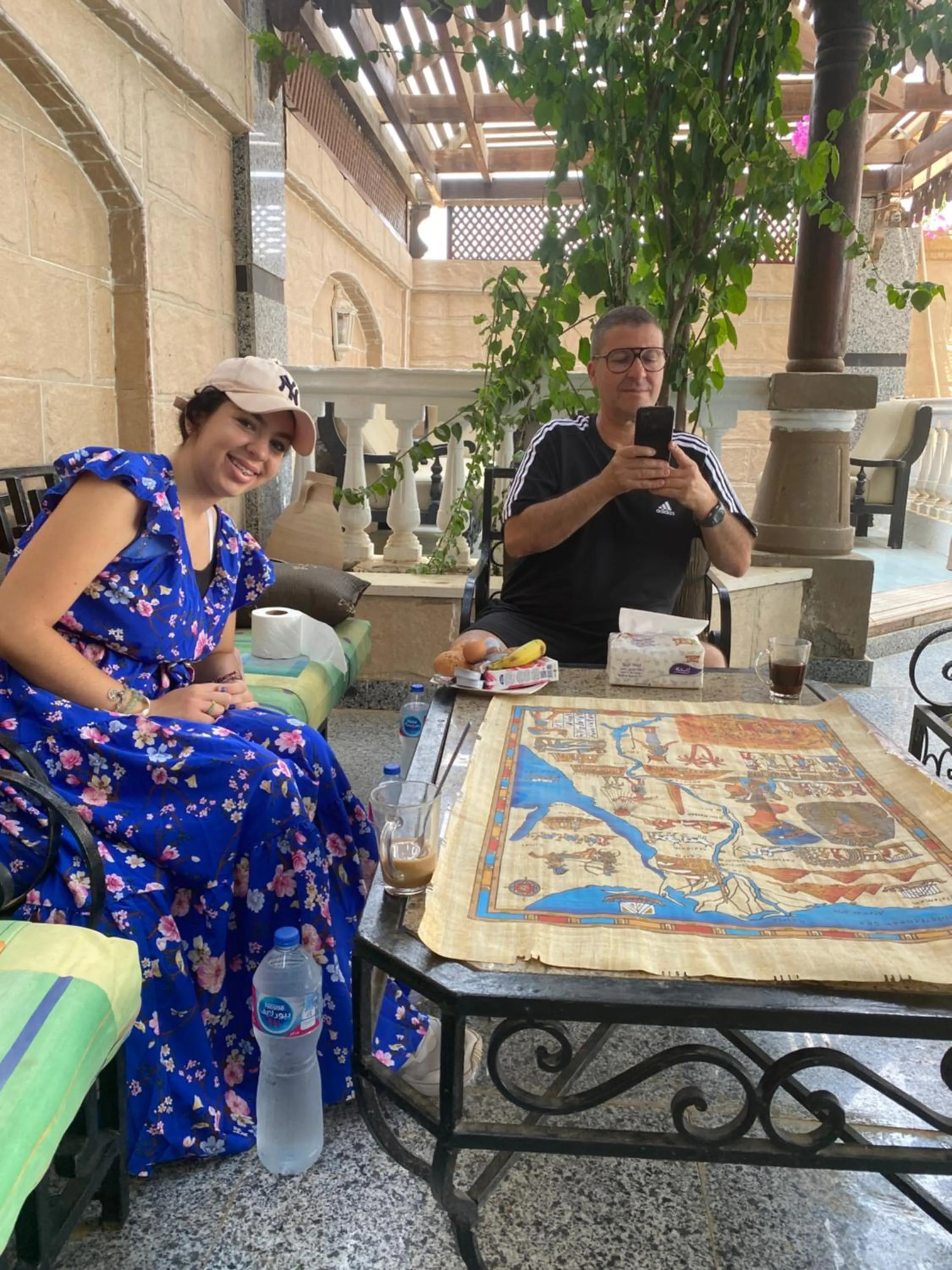 Patio in Pyramita Hotel