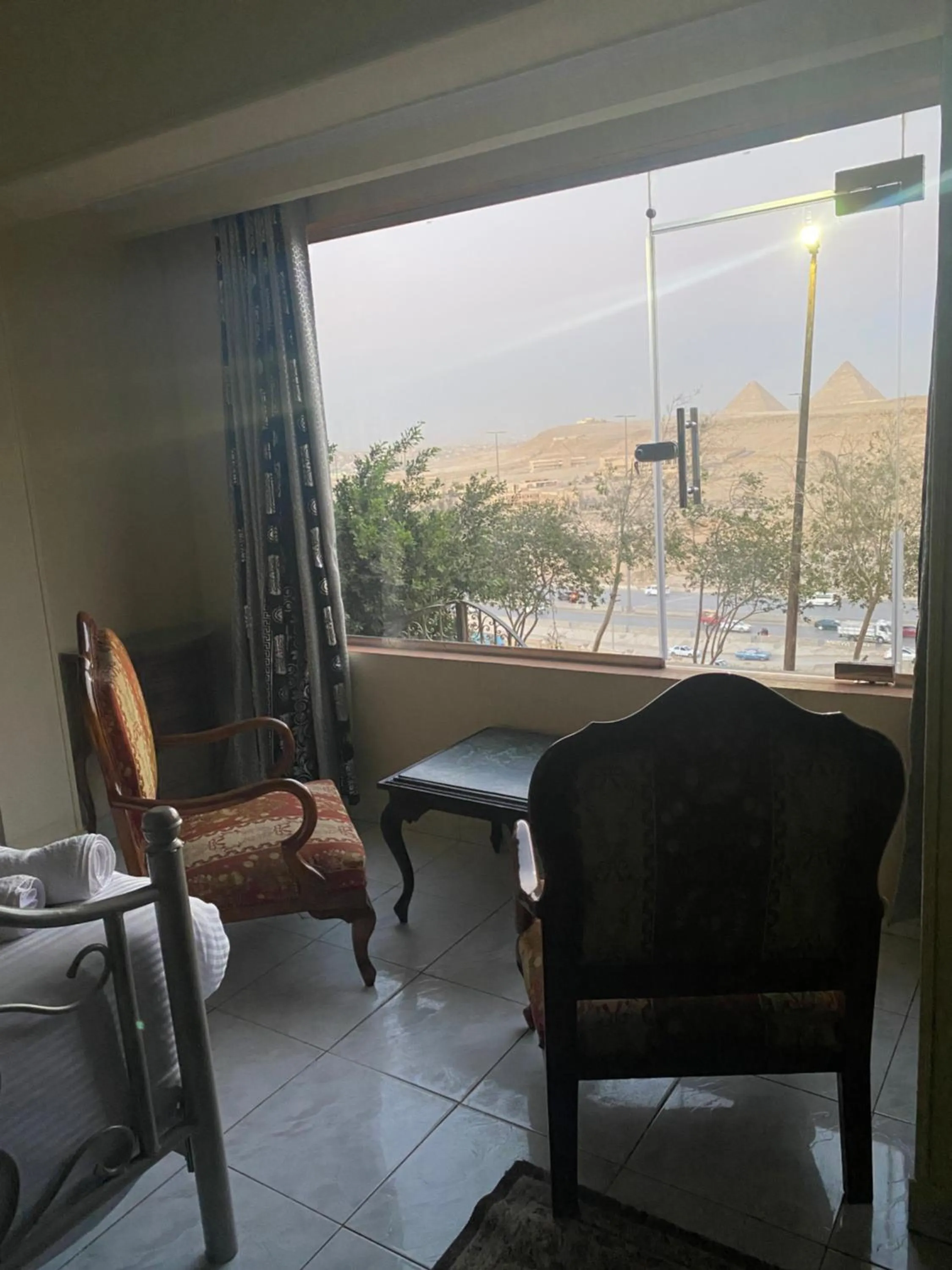 Mountain view in Pyramita Hotel