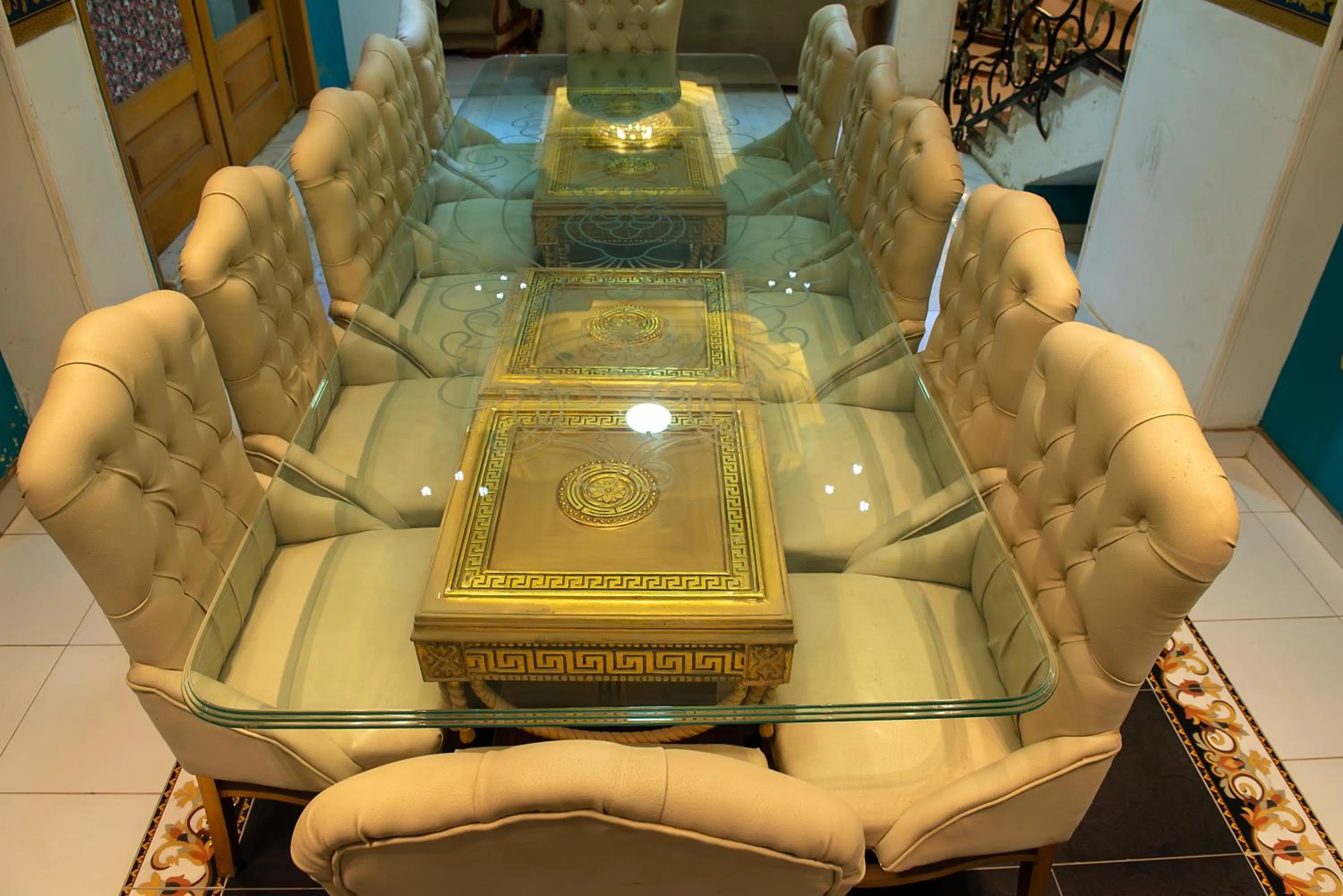 Living room in Pyramita Hotel