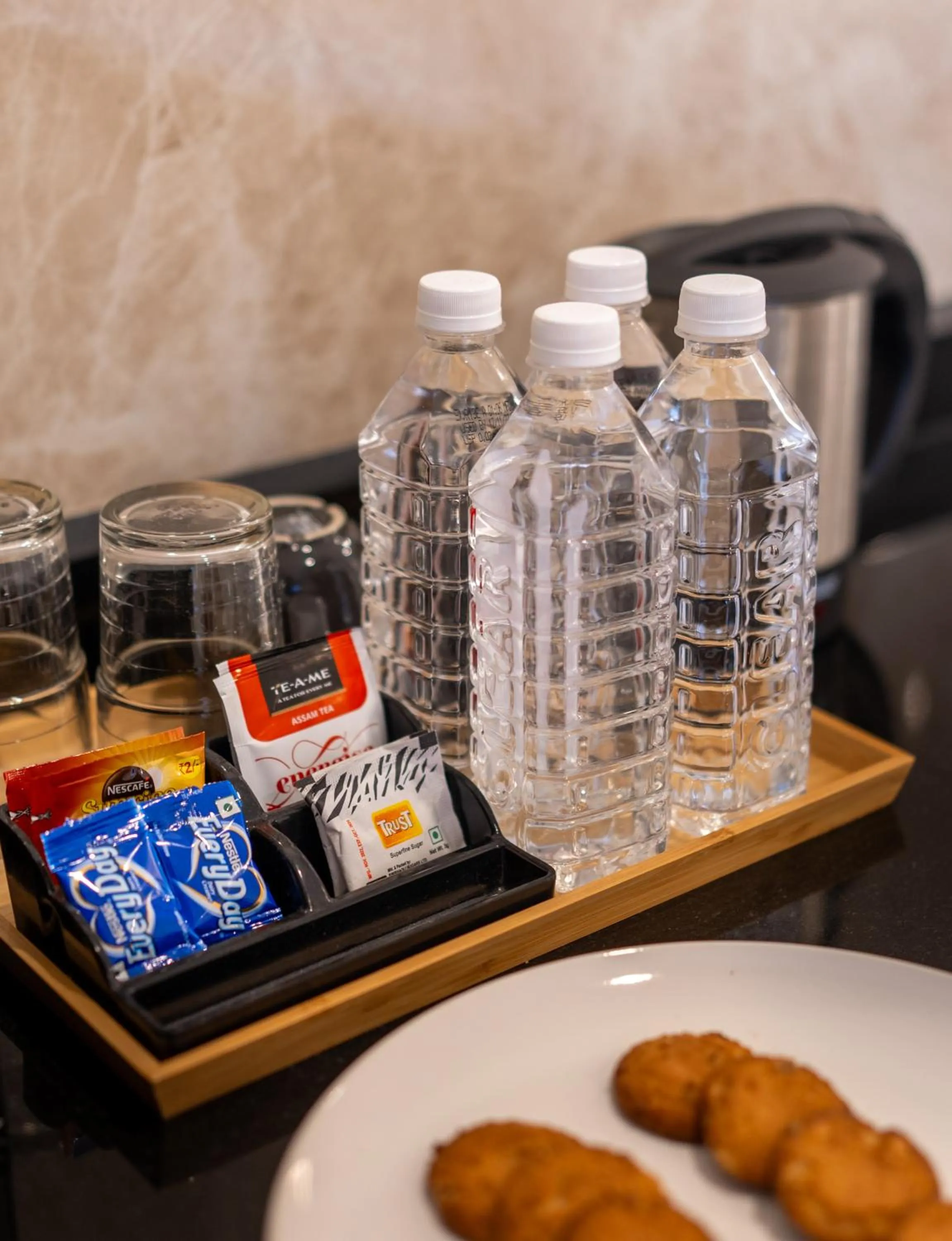 Food and drinks in The Silver Chimes Suites