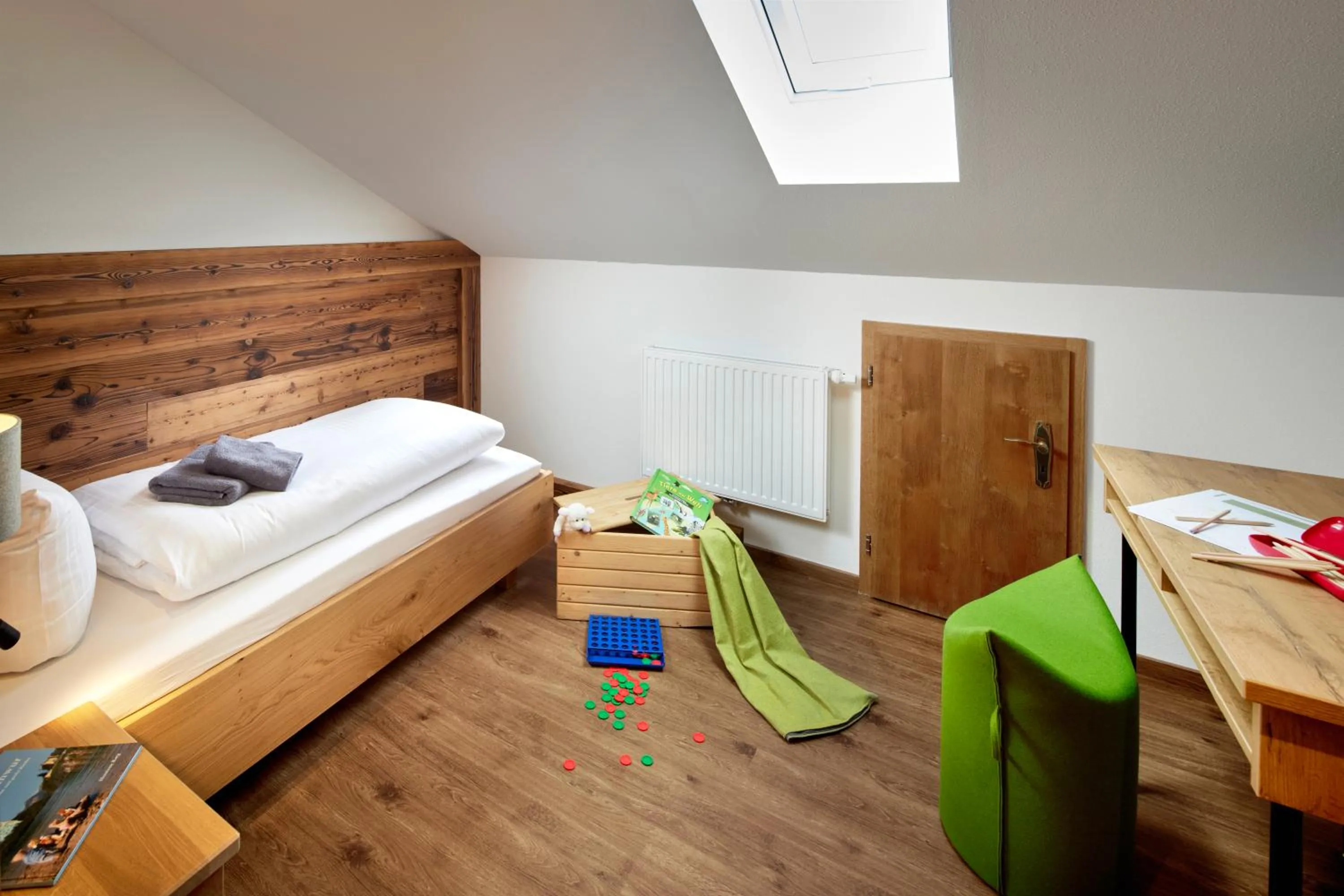 Bed in Maximilian Appartements