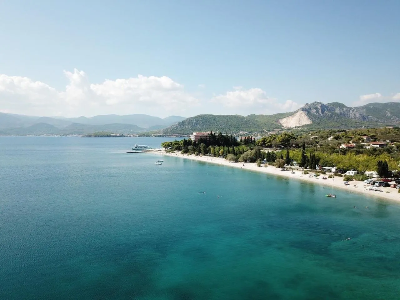Beach in Kalamaki Beach Resort