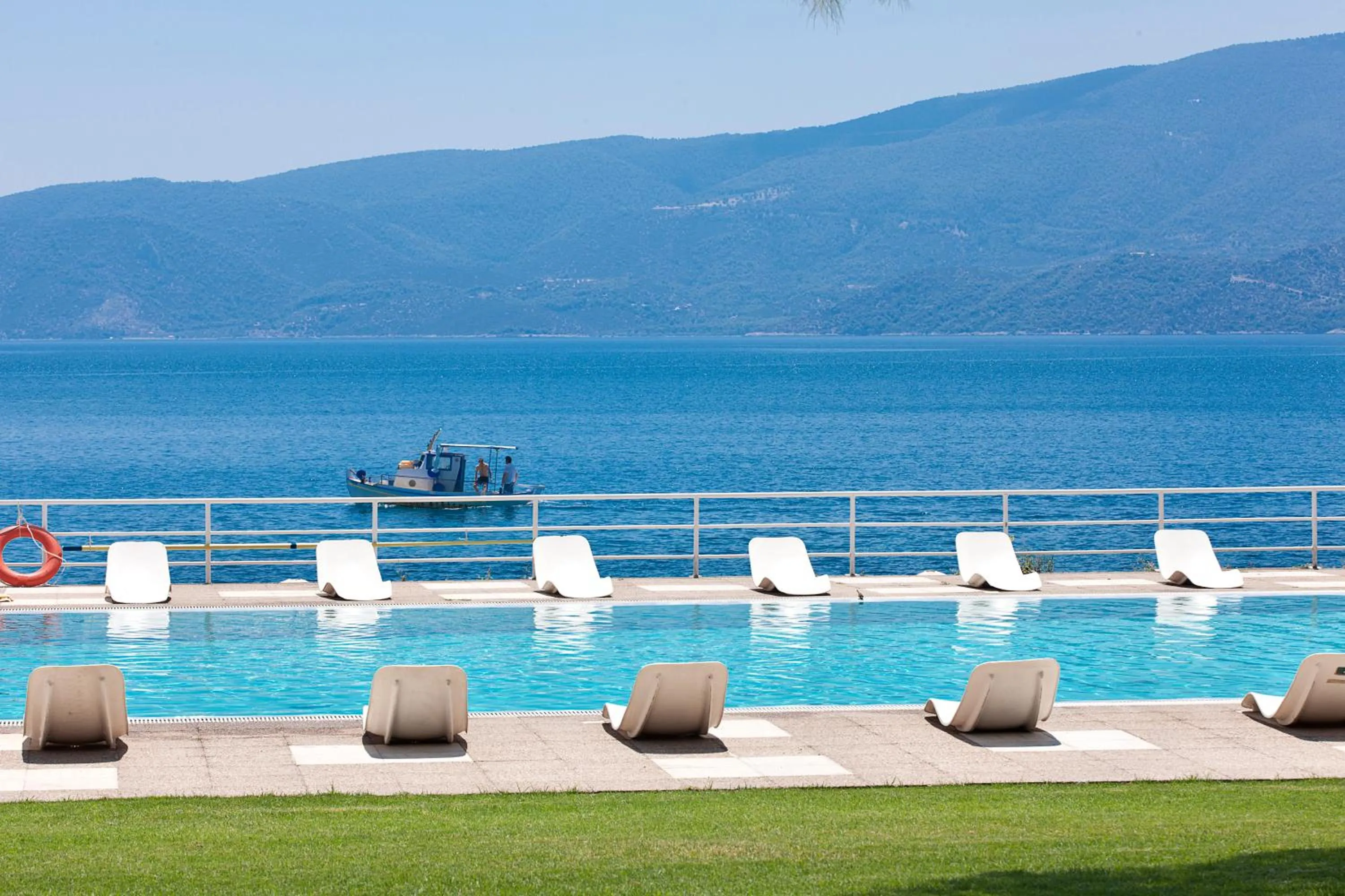 Beach in Kalamaki Beach Resort