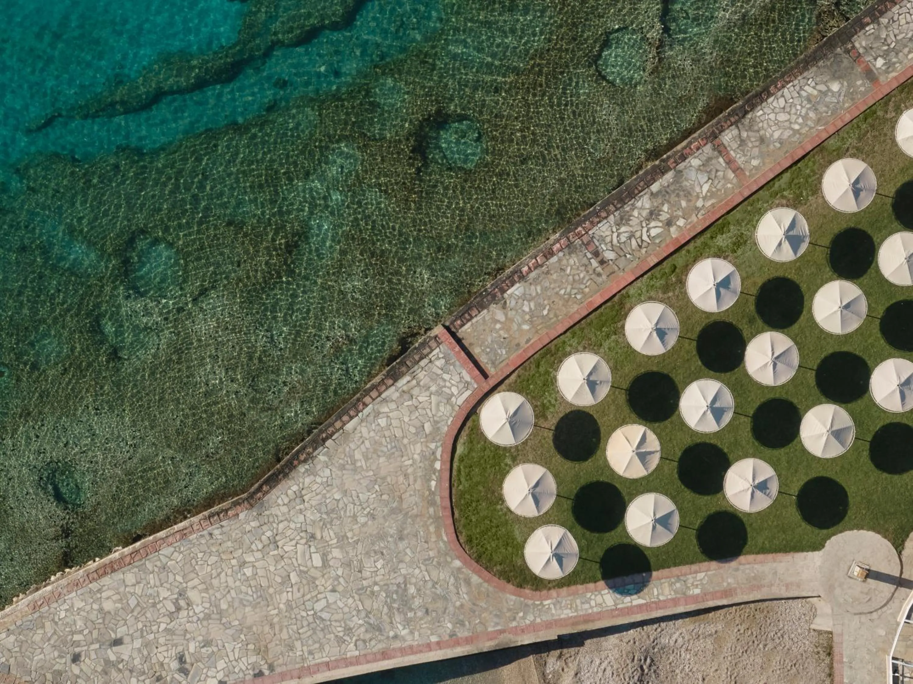 Beach in Kalamaki Beach Resort