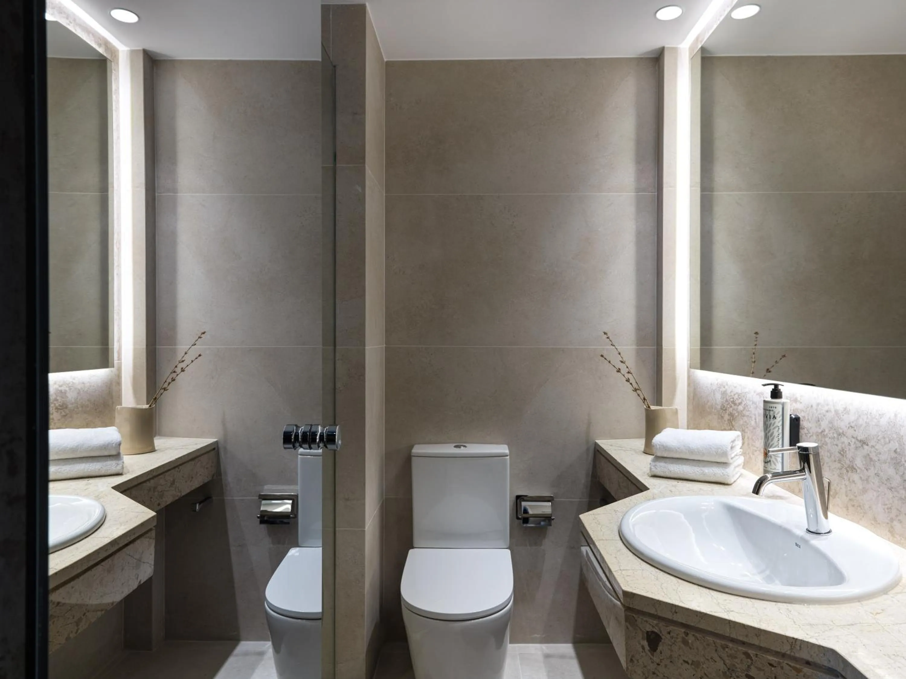 Toilet in Kalamaki Beach Resort