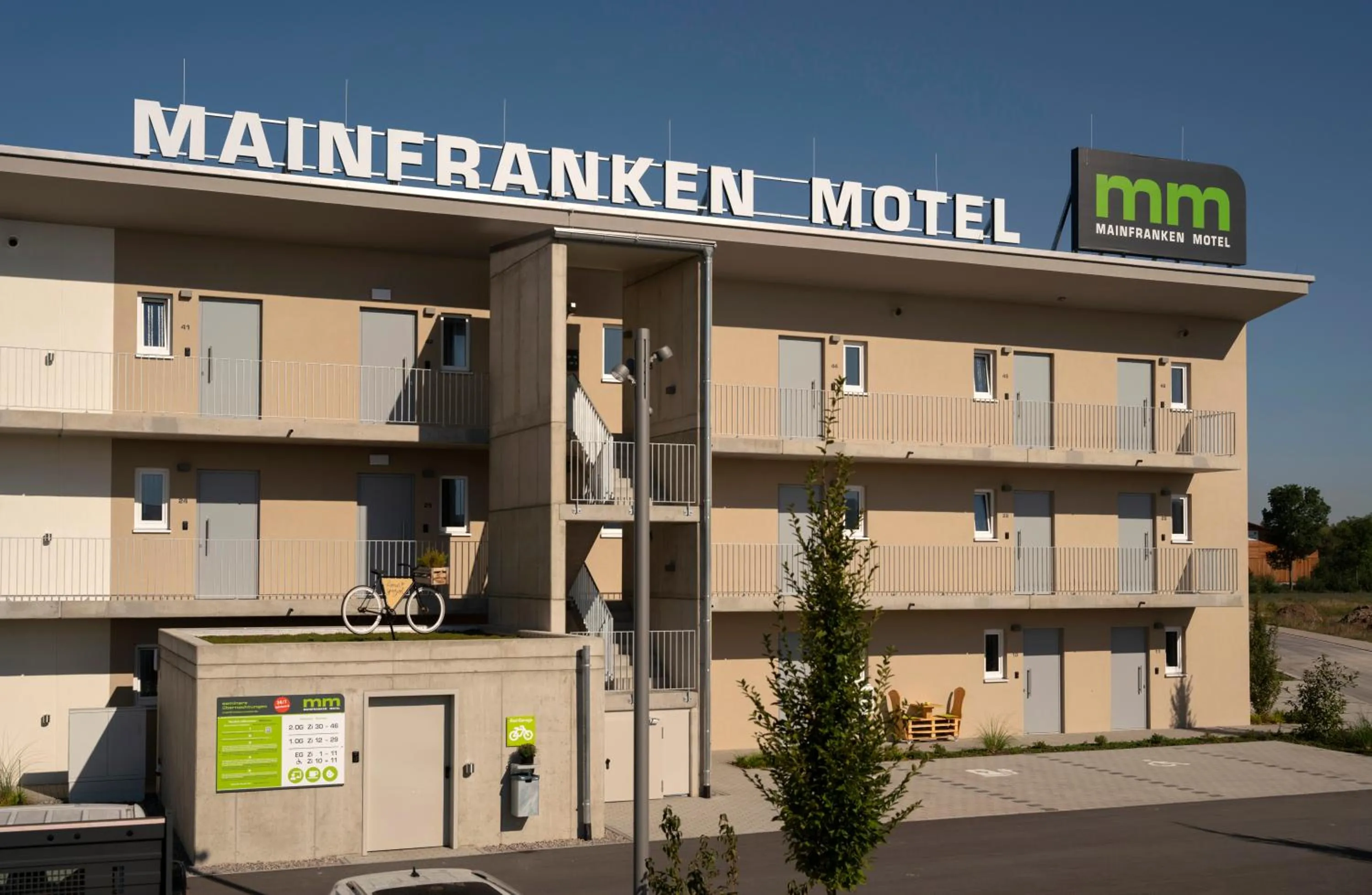 Property building in Mainfranken Motel - Anreise rund um die Uhr - Neueröffnung 2023