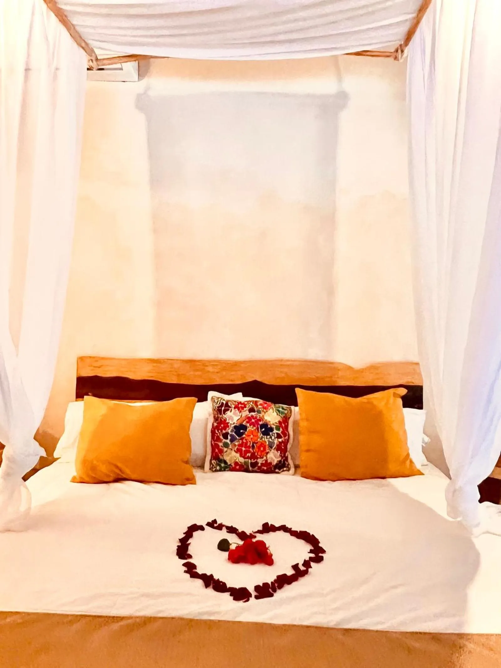 Bed in Lodge Tzunum Jade