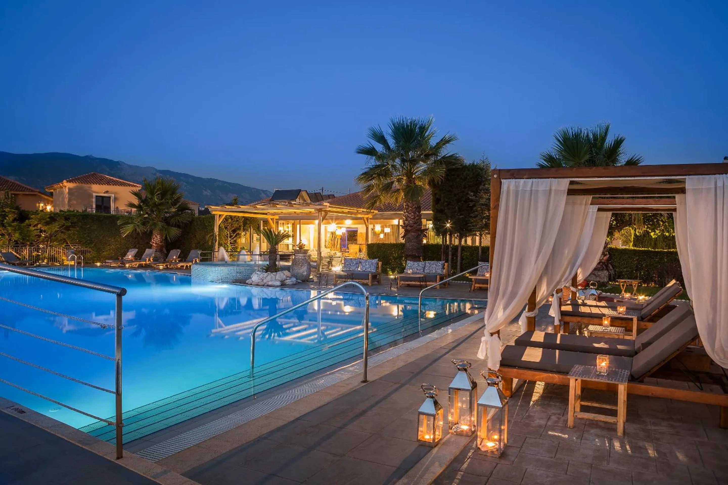 Swimming pool in Avithos Resort Hotel