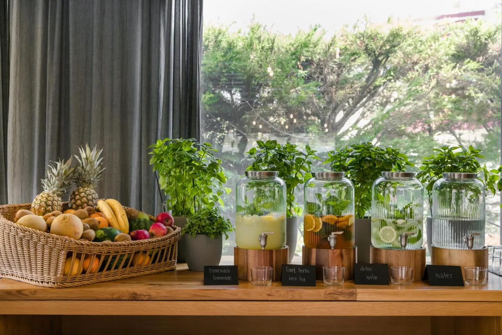 Buffet breakfast in Avithos Resort Hotel