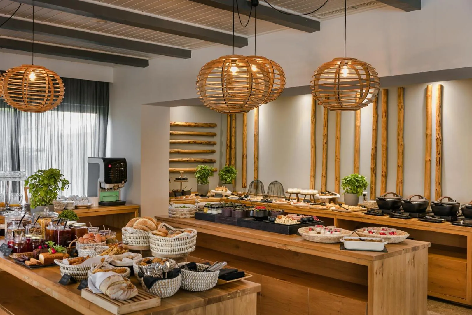 Buffet breakfast in Avithos Resort Hotel