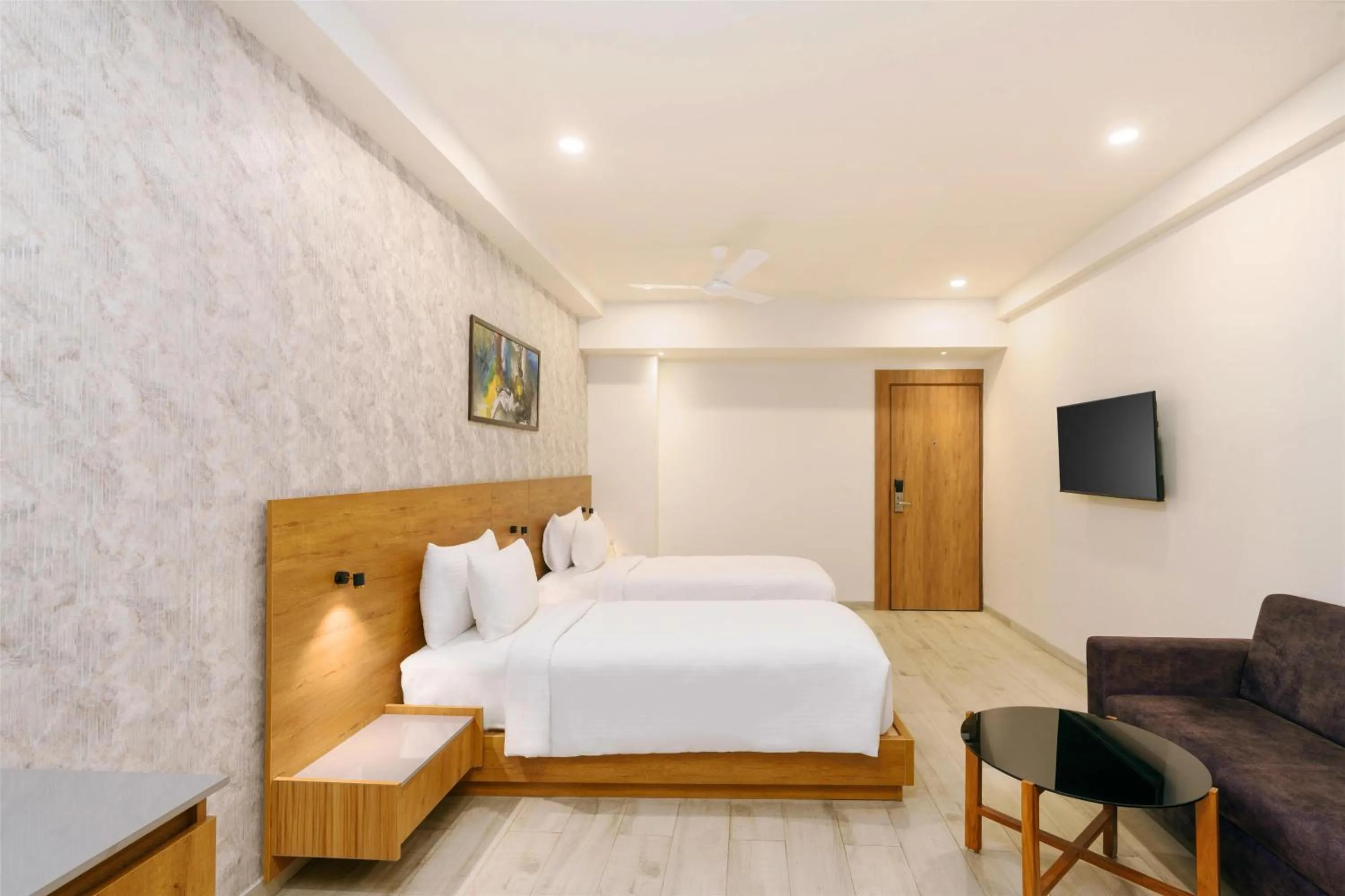 Bedroom, Bed in D Square Statue of Unity Kevadia, a member of Radisson Individuals