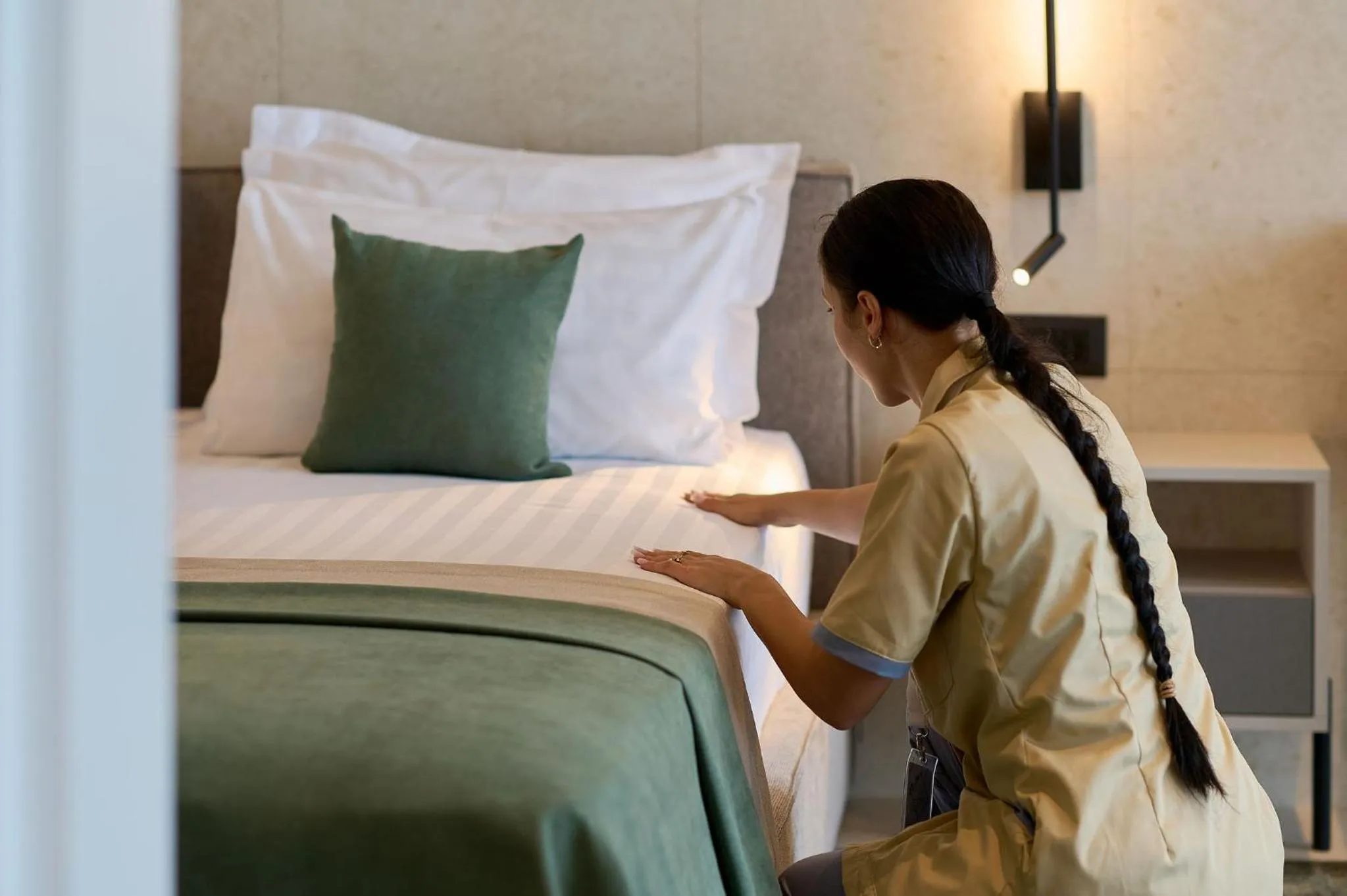 Decorative detail, Bed in Alezzi Infinity Aparthotel & Spa